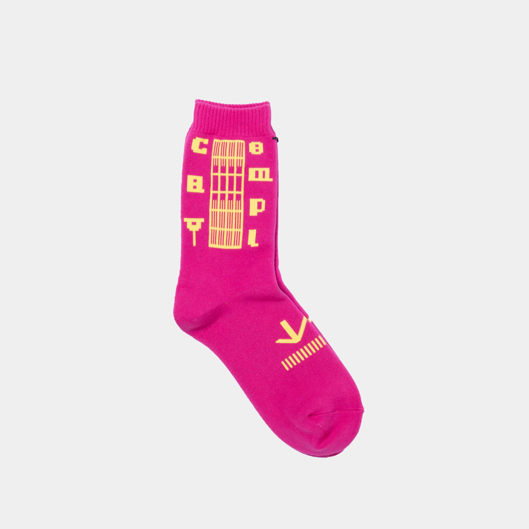 Cav Empt AW24 Socks - Pink