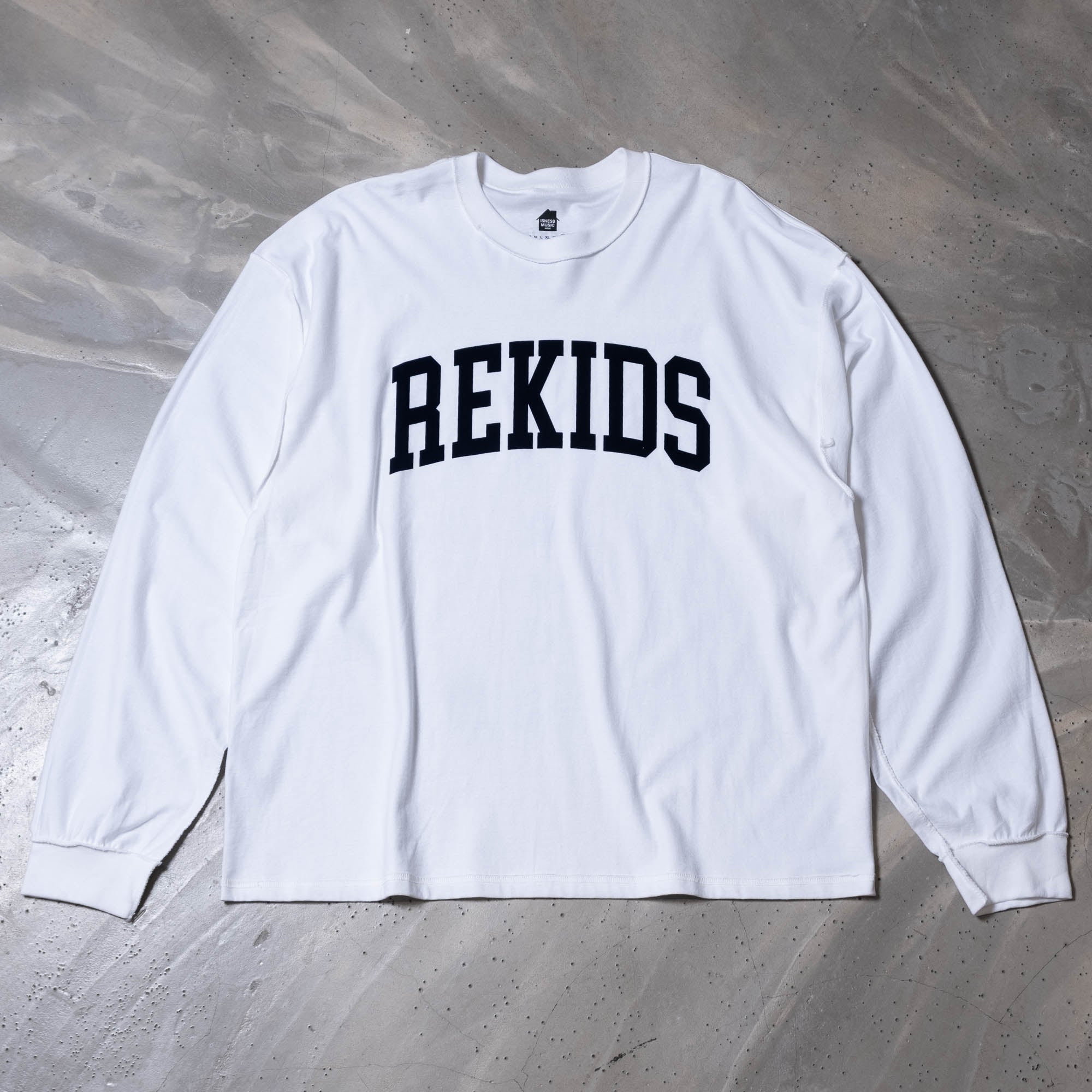 is-ness REKIDS LS Tee - White