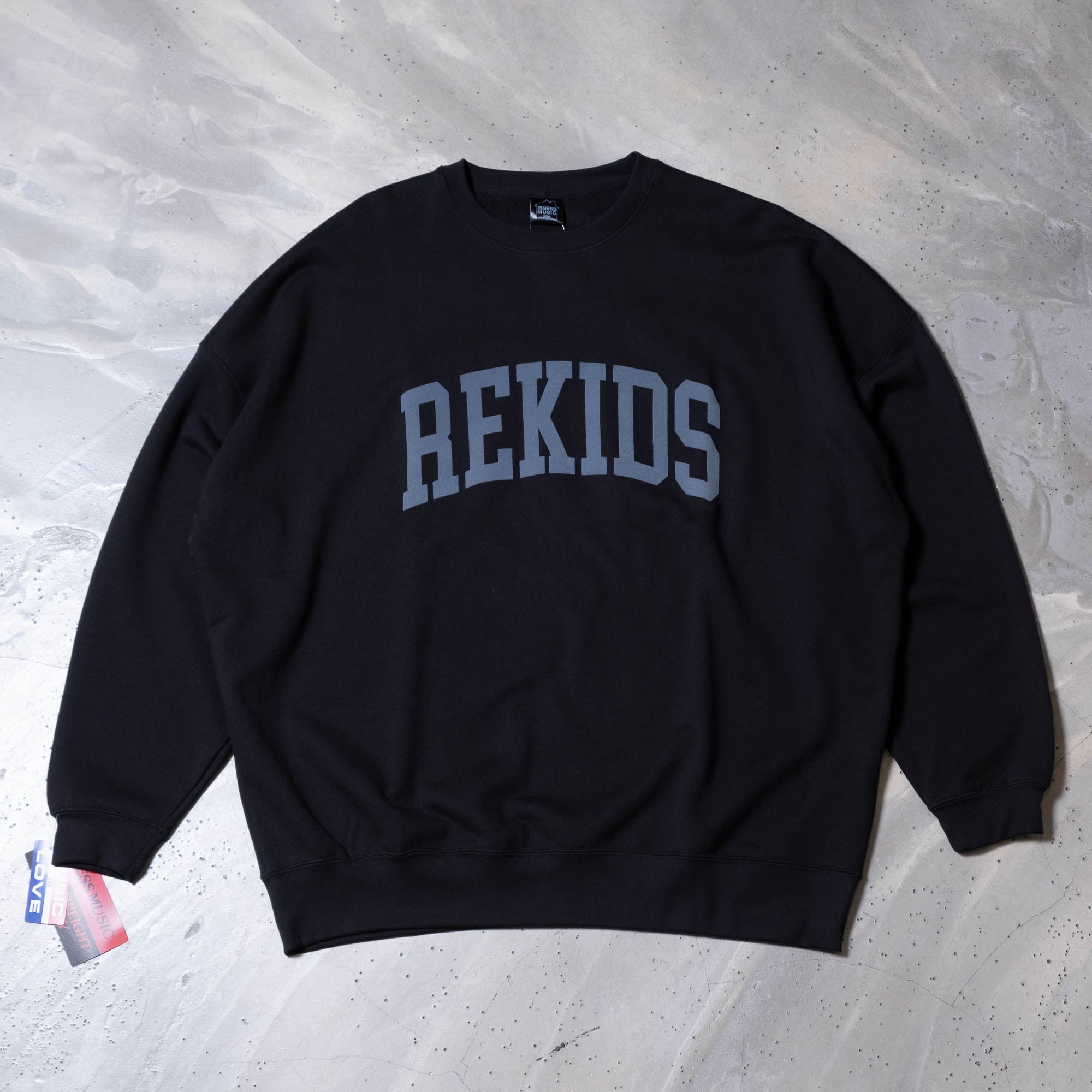 is-ness REKIDS Sweatshirt - Black