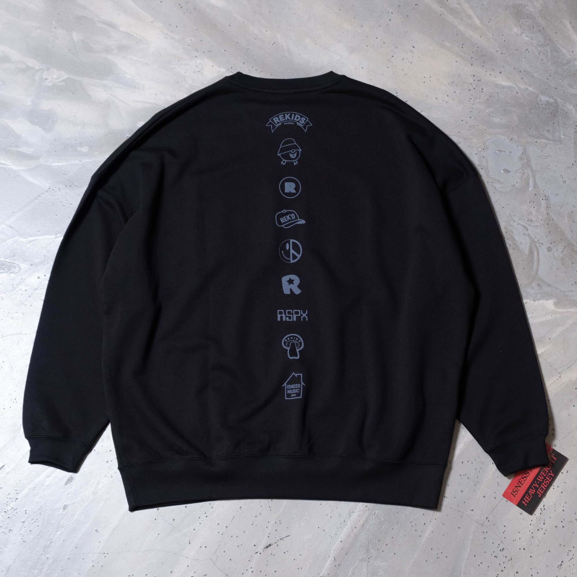 is-ness REKIDS Sweatshirt - Black