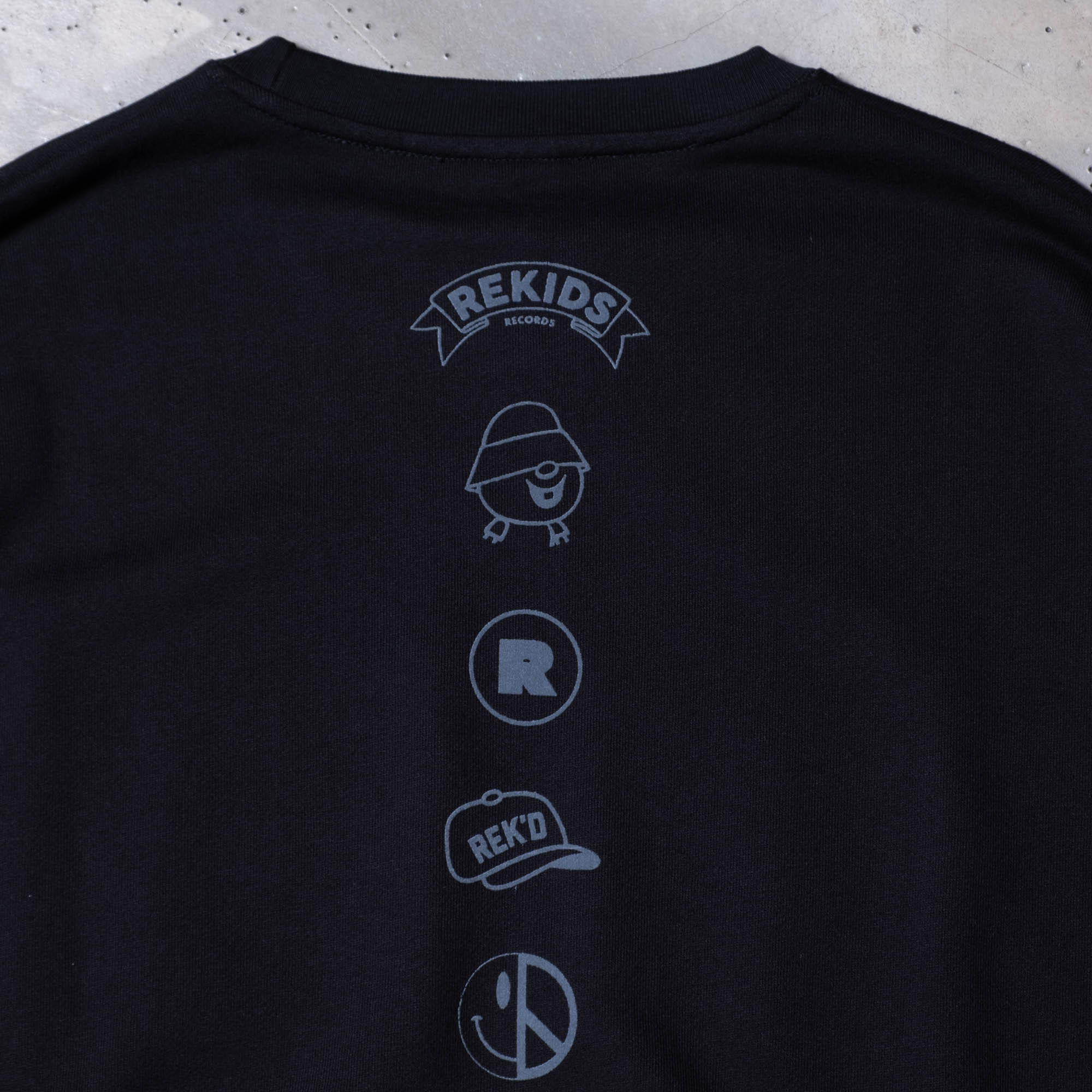 is-ness REKIDS Sweatshirt - Black