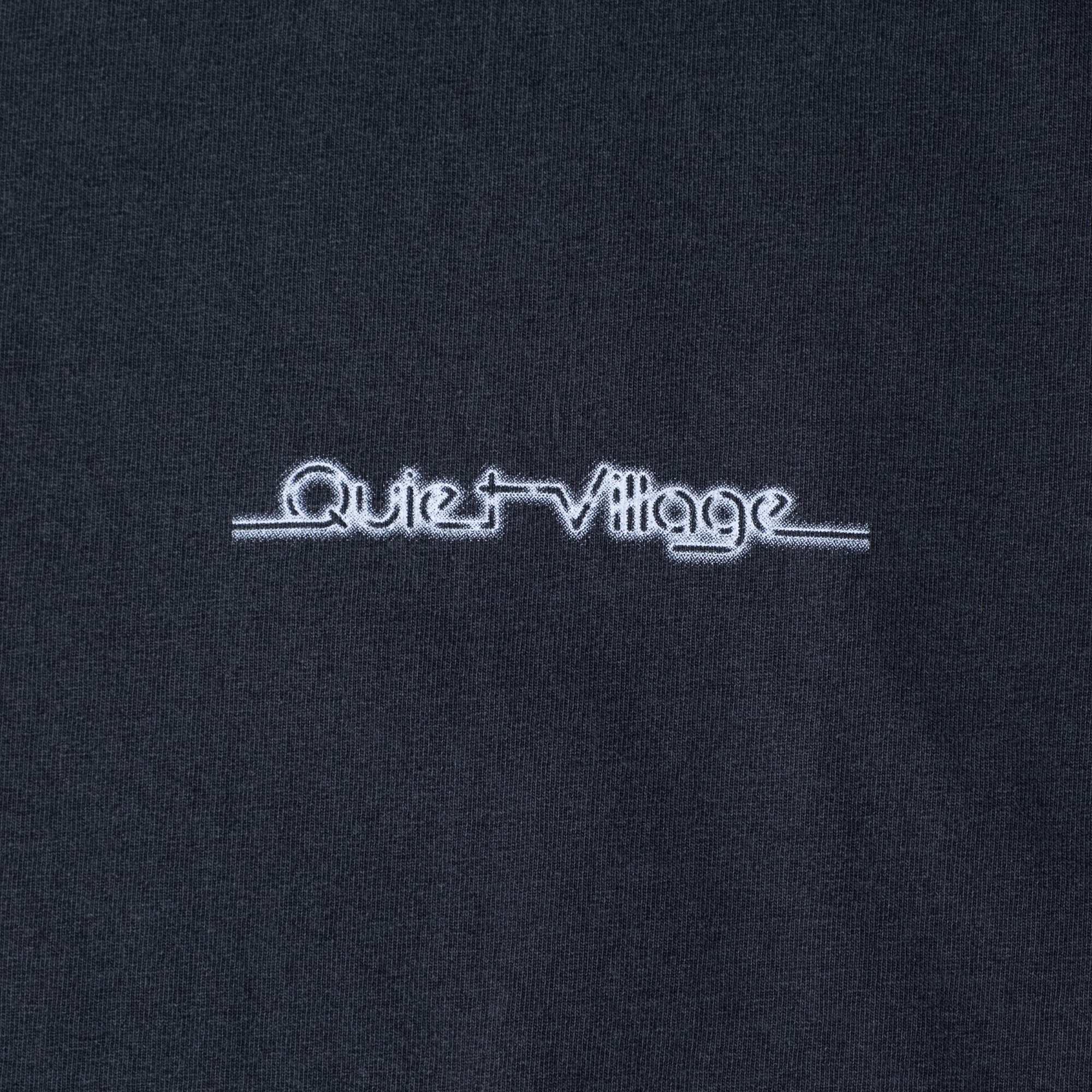 is-ness House QV Tee - Sumi Charcoal