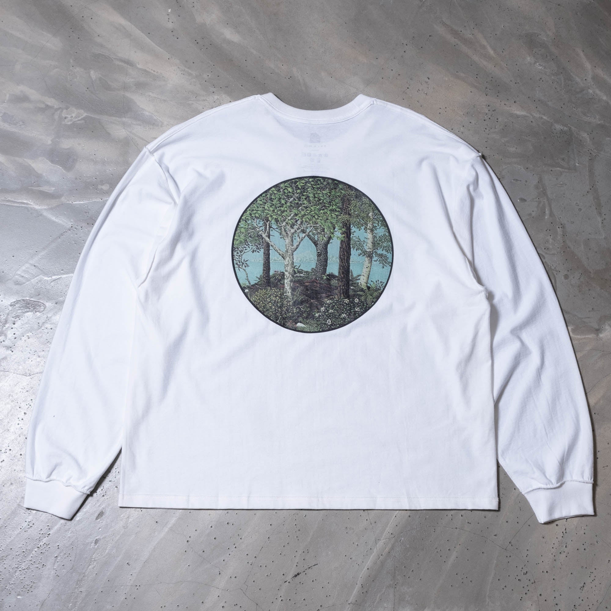 is-ness QV LS Tee - White