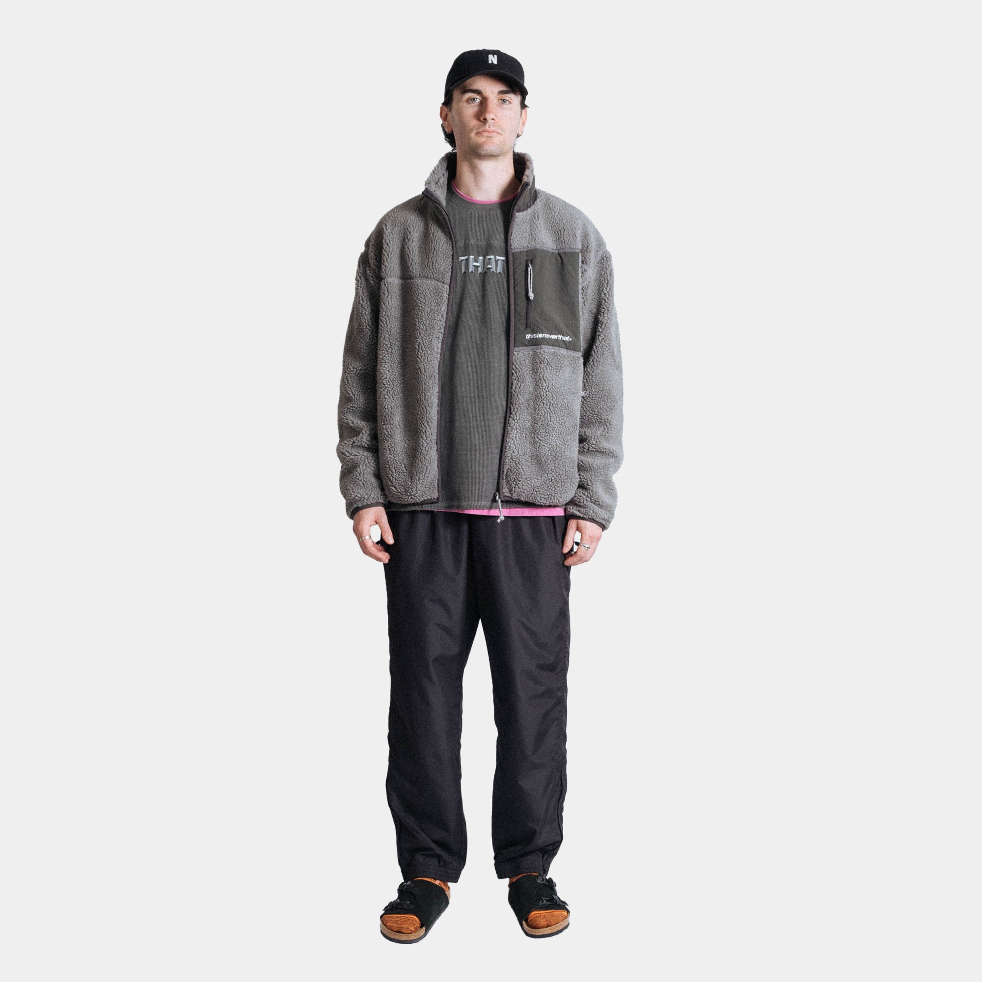 thisisneverthat Warm Up Pant - Black