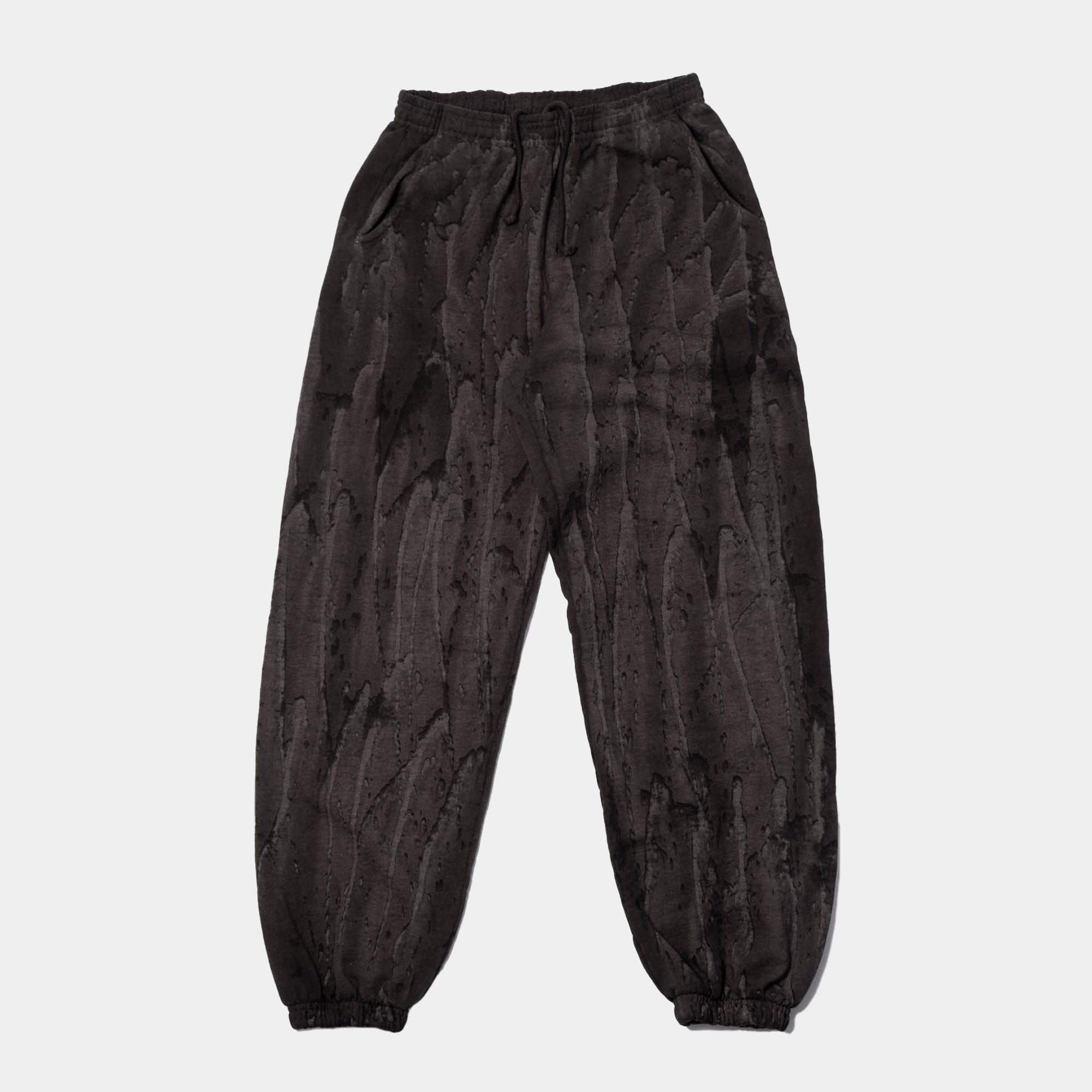 Never Never Concrète Sweatpant - Black