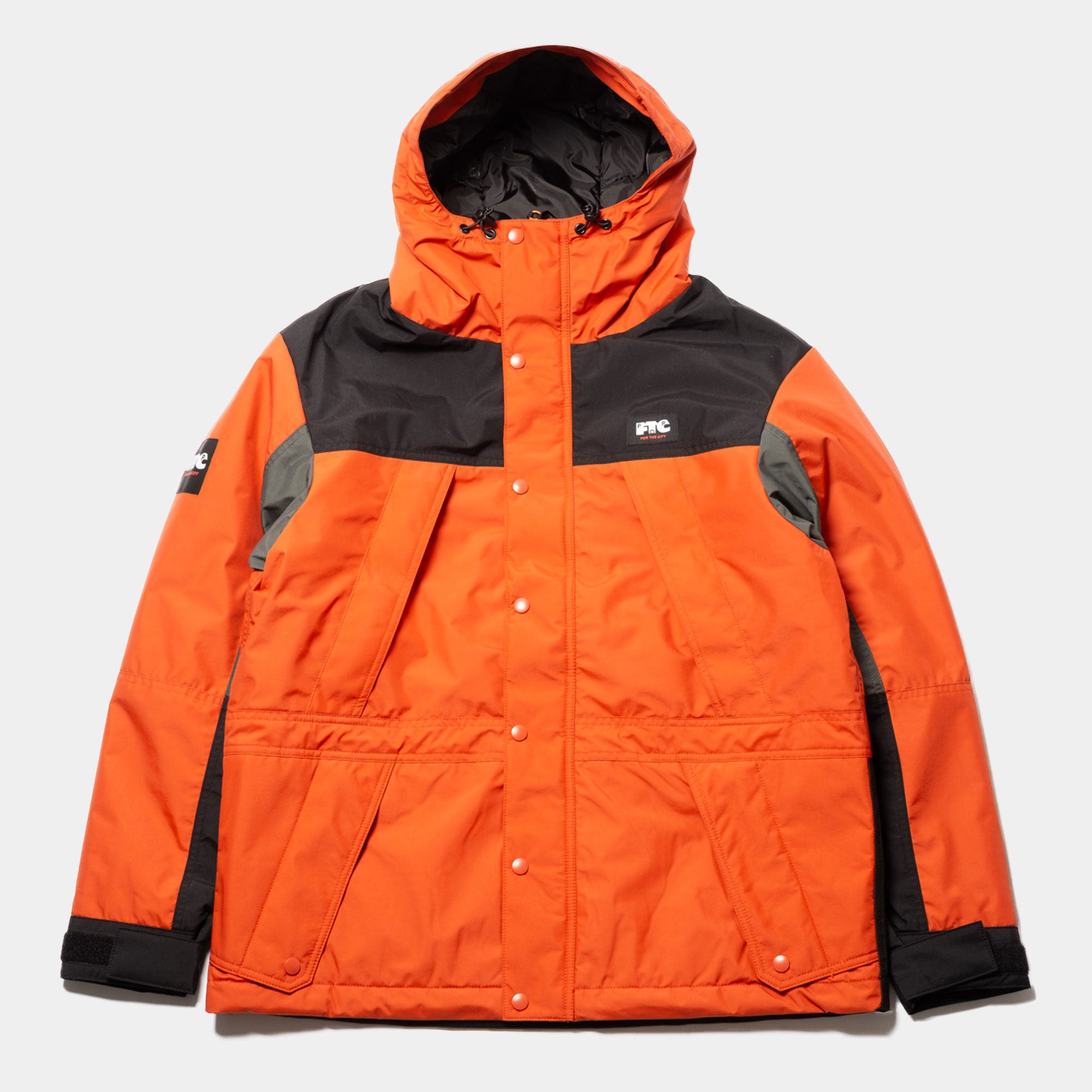 Pop Trading Company FTC & Pop Jacket - Orange/Black