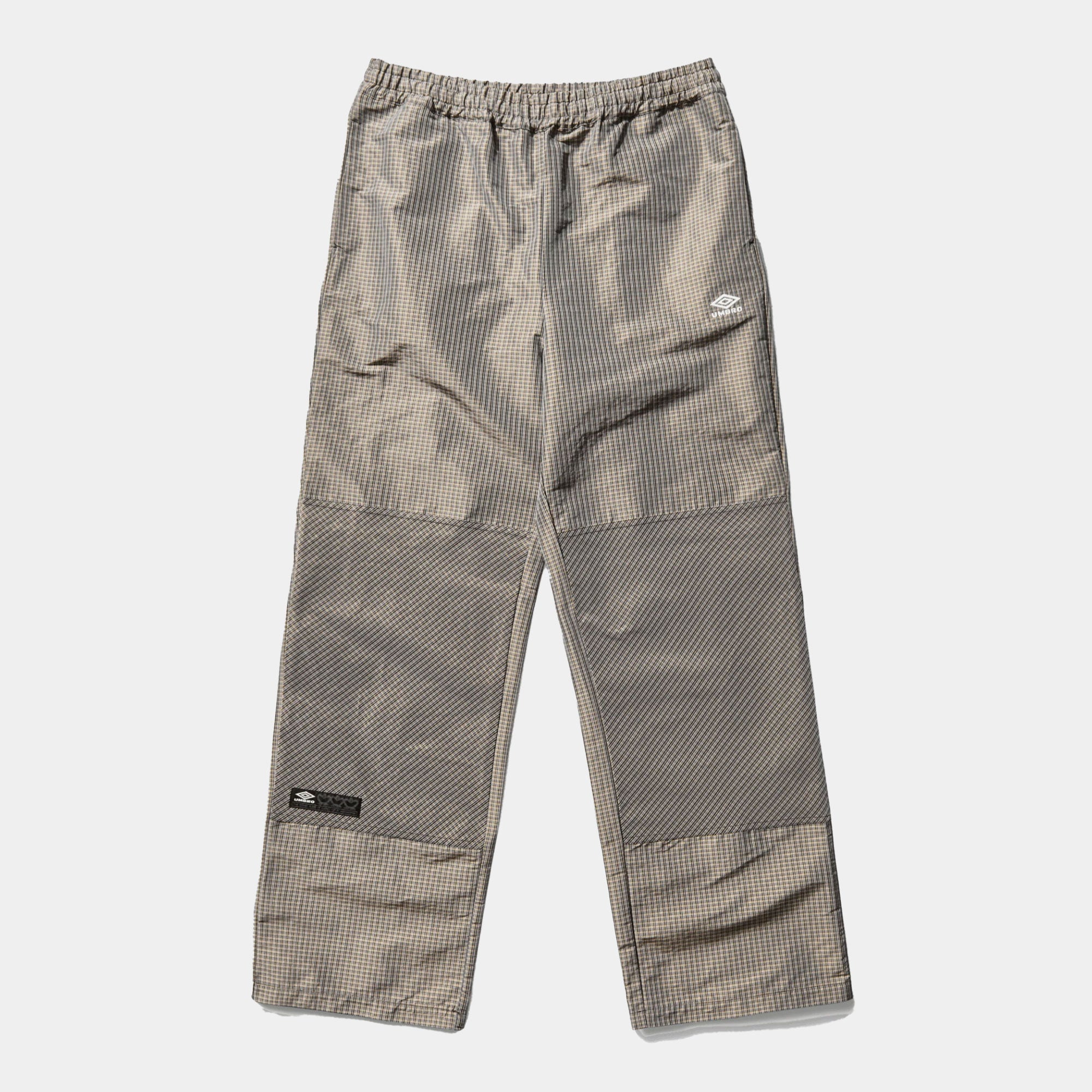 Umbro By Slam Jam Check Track Pants - Beige/Black