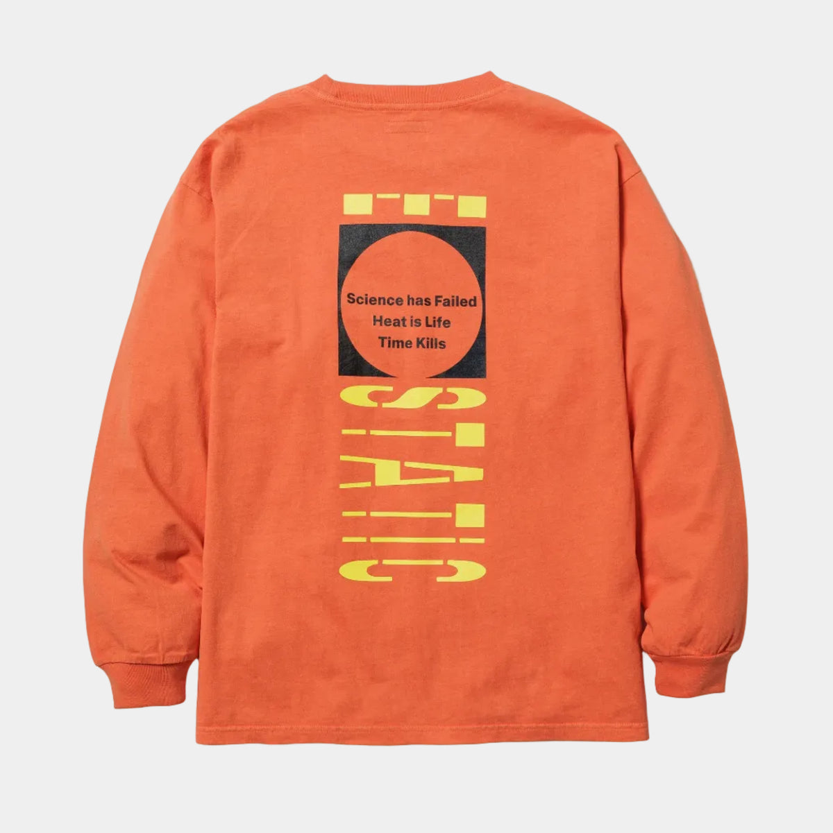ECSTATIC Research Time LS T-Shirt - Orange