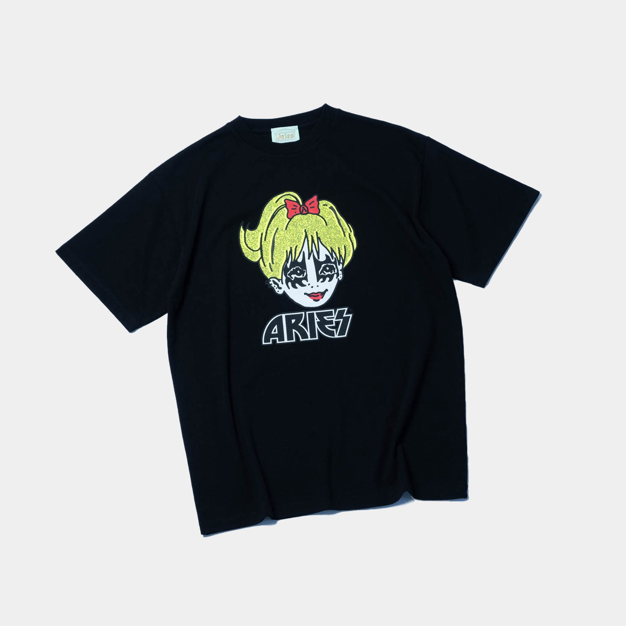 Aries Kiss SS Tee - Black