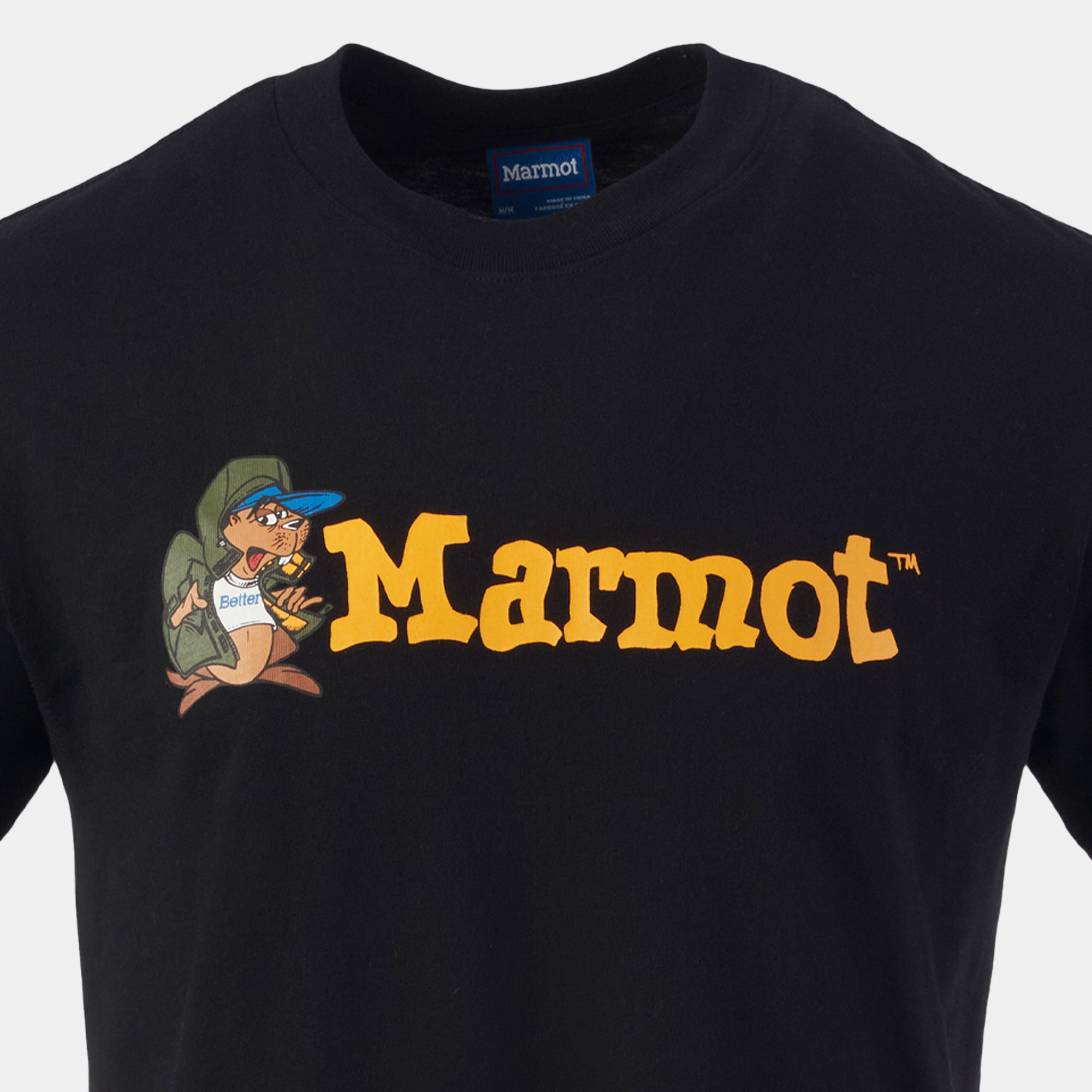 Better x Marmot Mammoth Marty Tee - Black