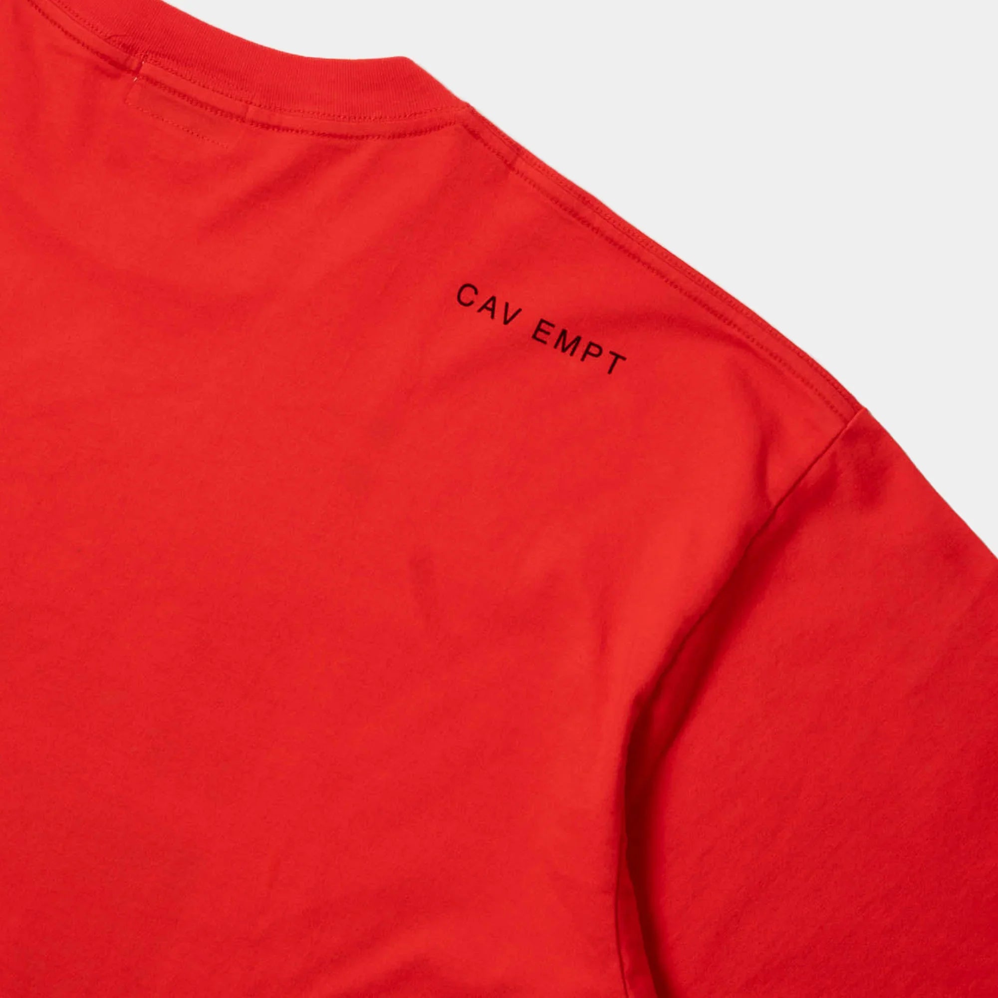 Cav Empt MD Slips Big T-Shirt - Red