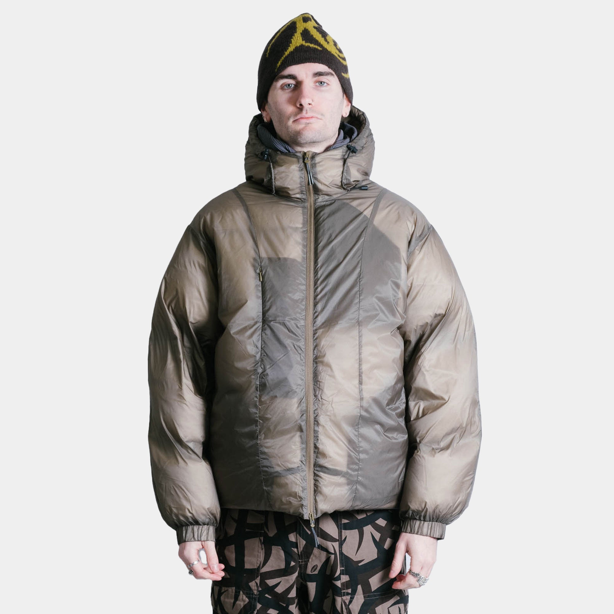 ROA Smooth Down Jacket - Taupe