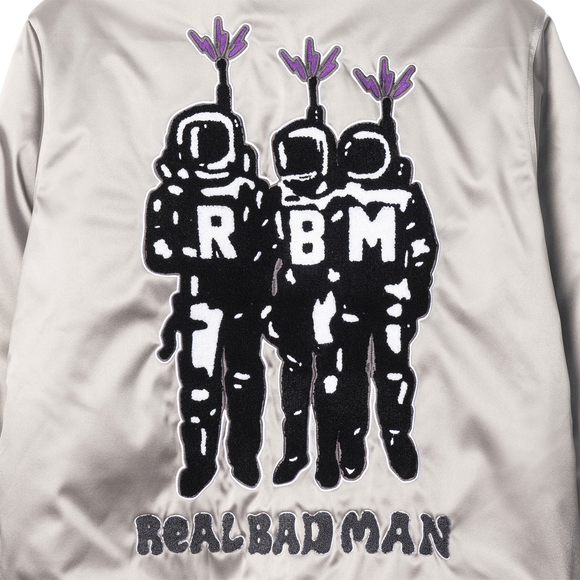 Real Bad Man Team Jacket - Grey