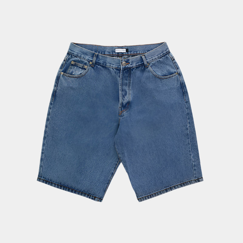 Pop Trading Company DRS Denim Shorts - Stonewashed