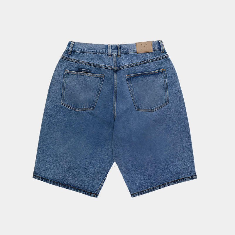 Pop Trading Company DRS Denim Shorts - Stonewashed