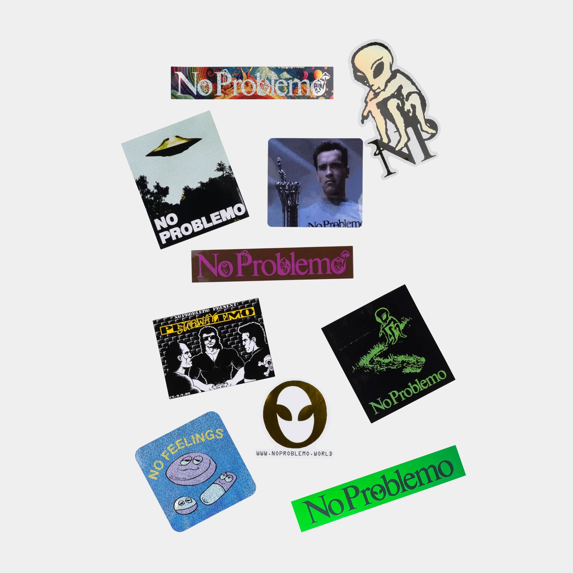 No Problemo Sticker Pack - Multi