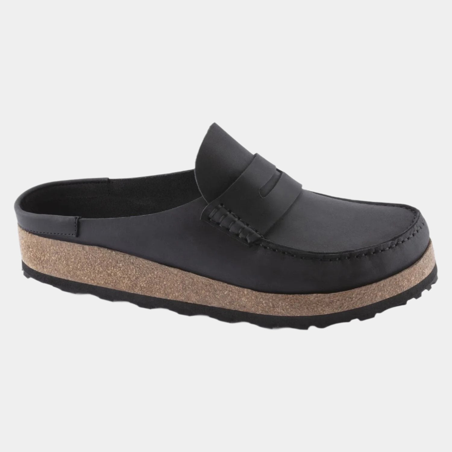 BIRKENSTOCK Naples Oiled Leather - Black