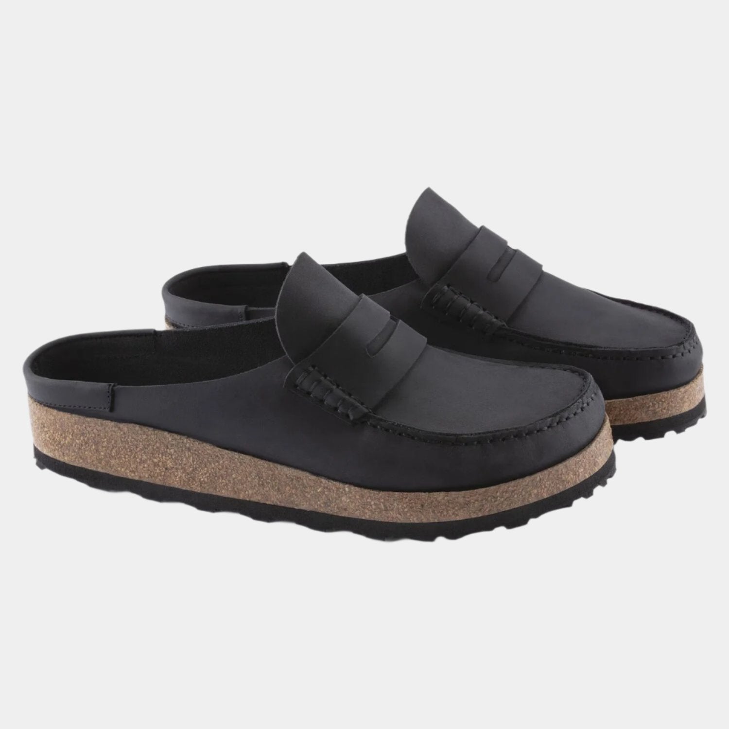 BIRKENSTOCK Naples Oiled Leather - Black