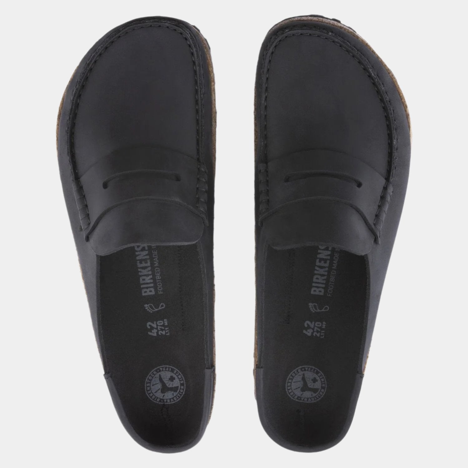 BIRKENSTOCK Naples Oiled Leather - Black