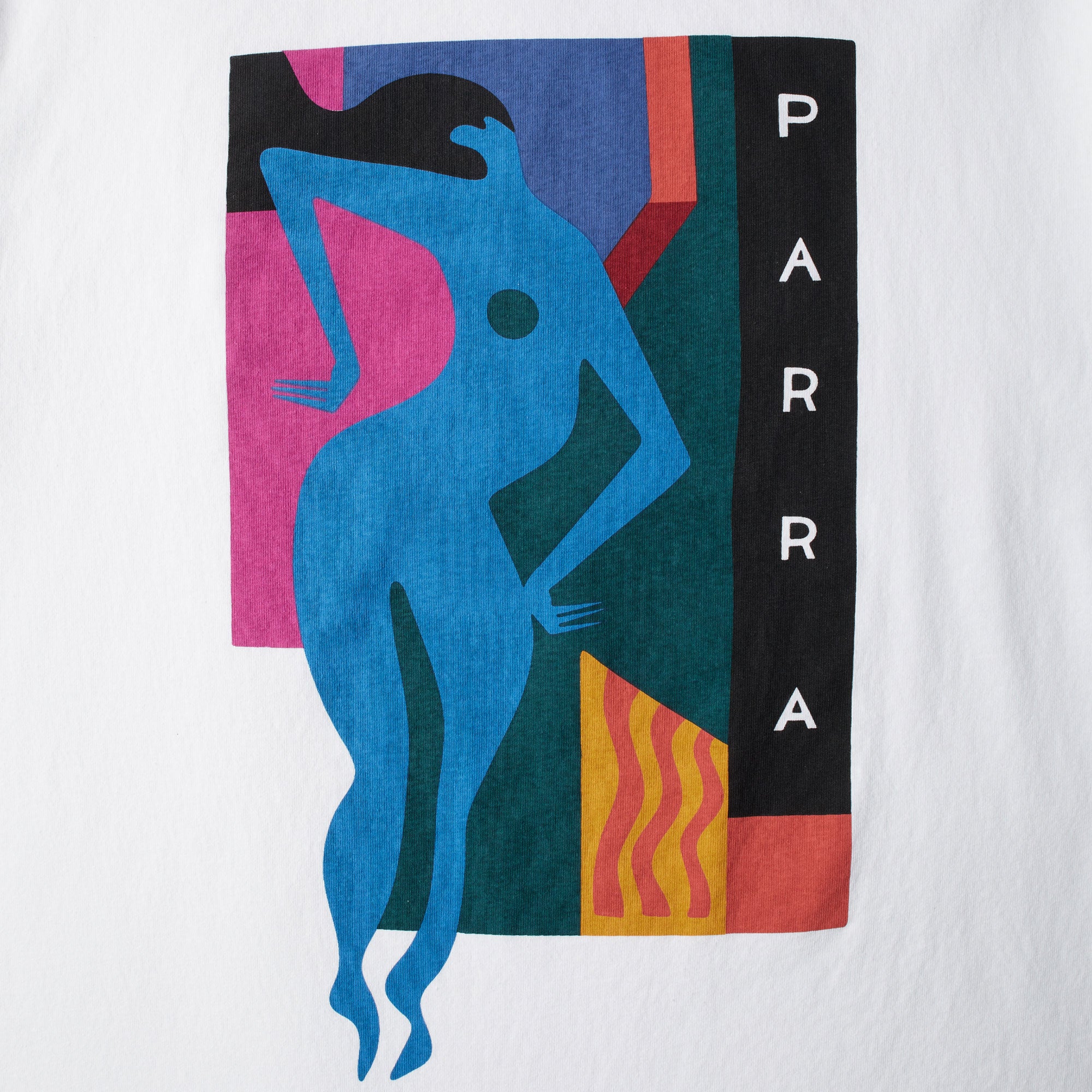 By Parra Beached And Blank T-Shirt - White