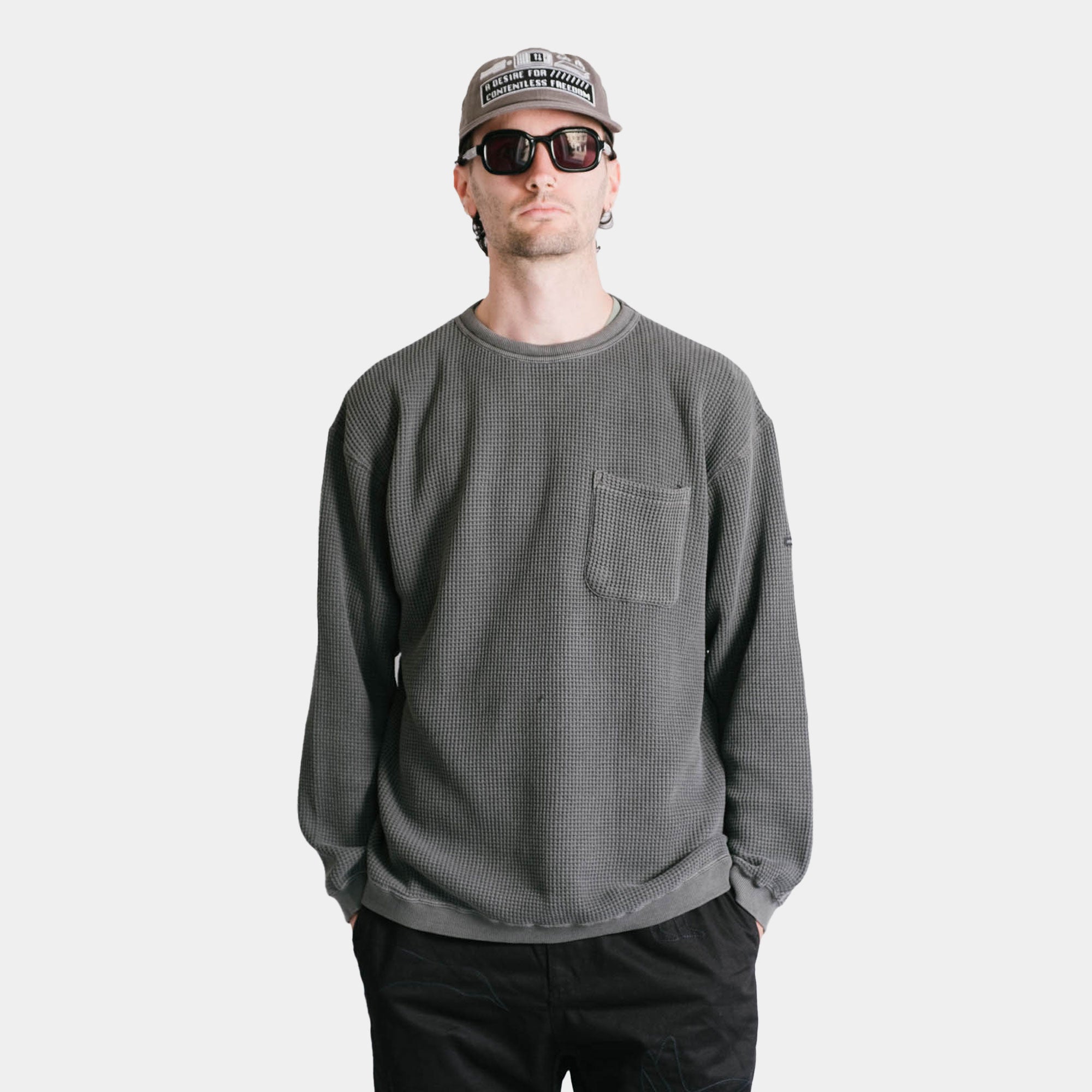 Manastash Heavy Snug Thermal LS Tee - Black