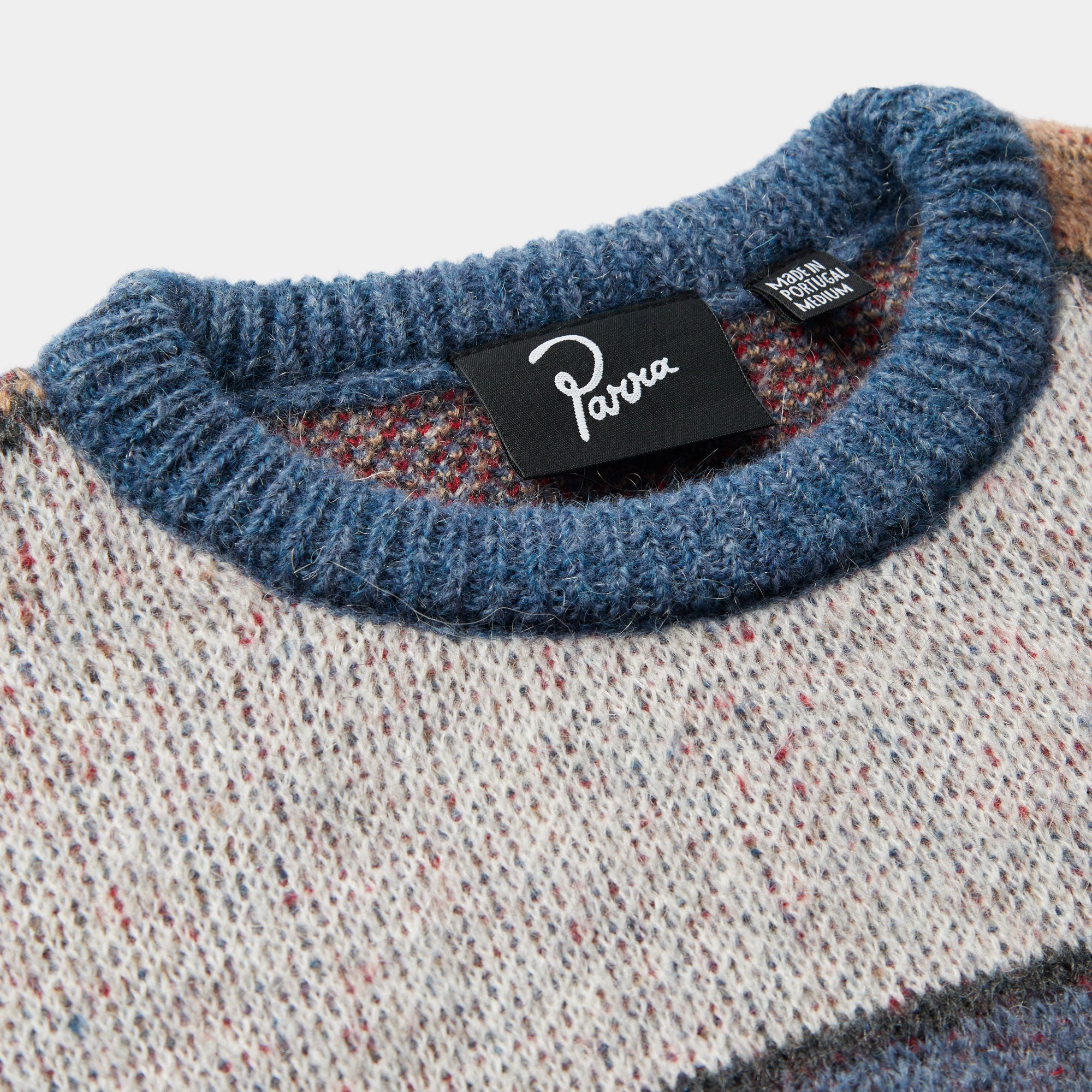 By Parra Your Street Knitted Pullover - Blue