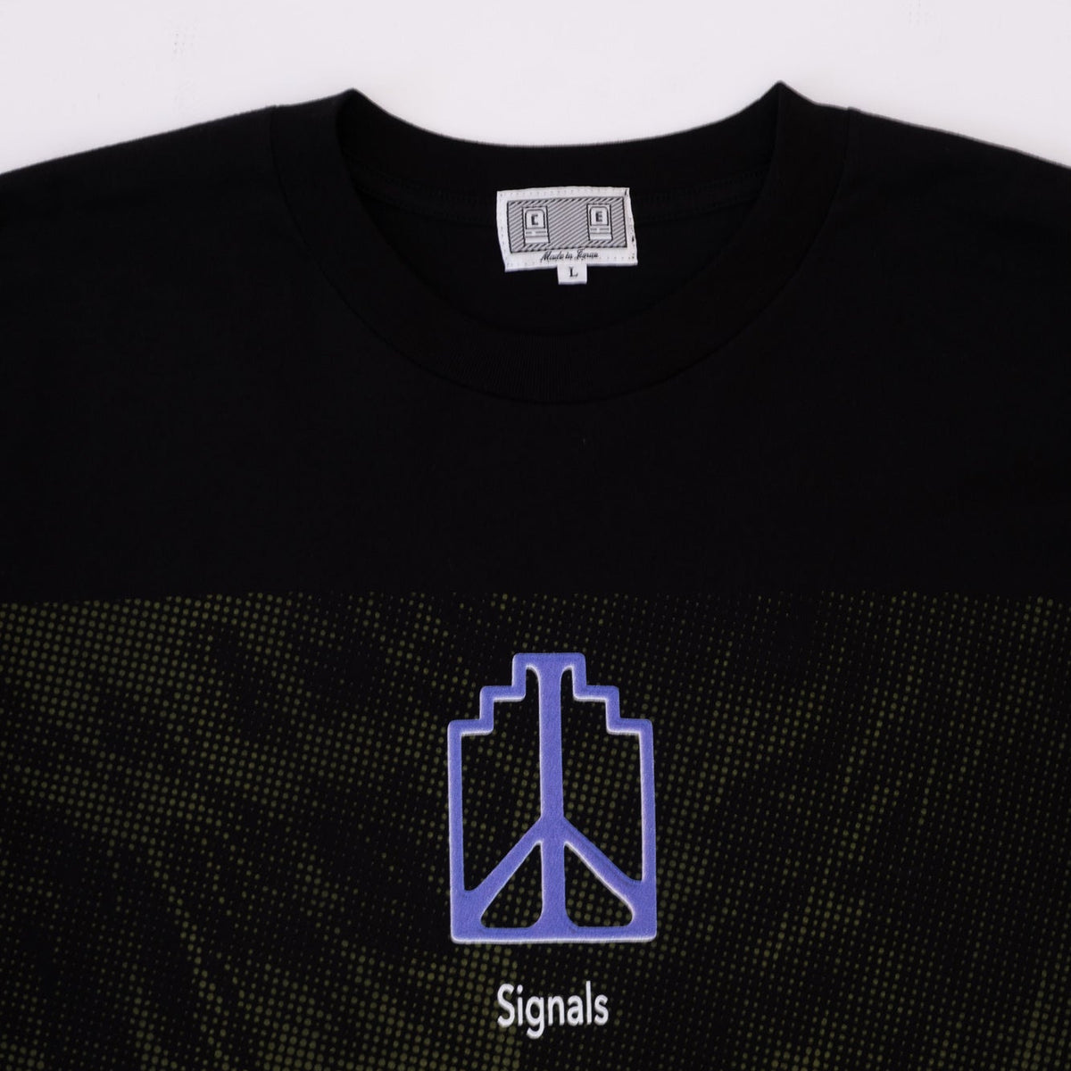 Cav Empt Signals From Below Big T-Shirt - Black