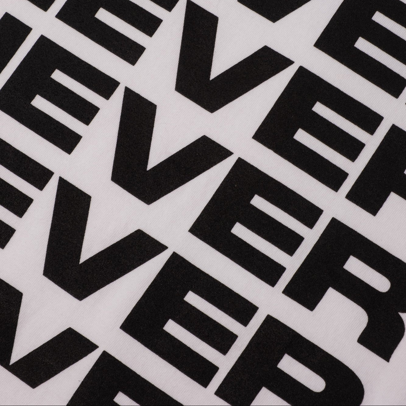 Never Never Stack Tee - White
