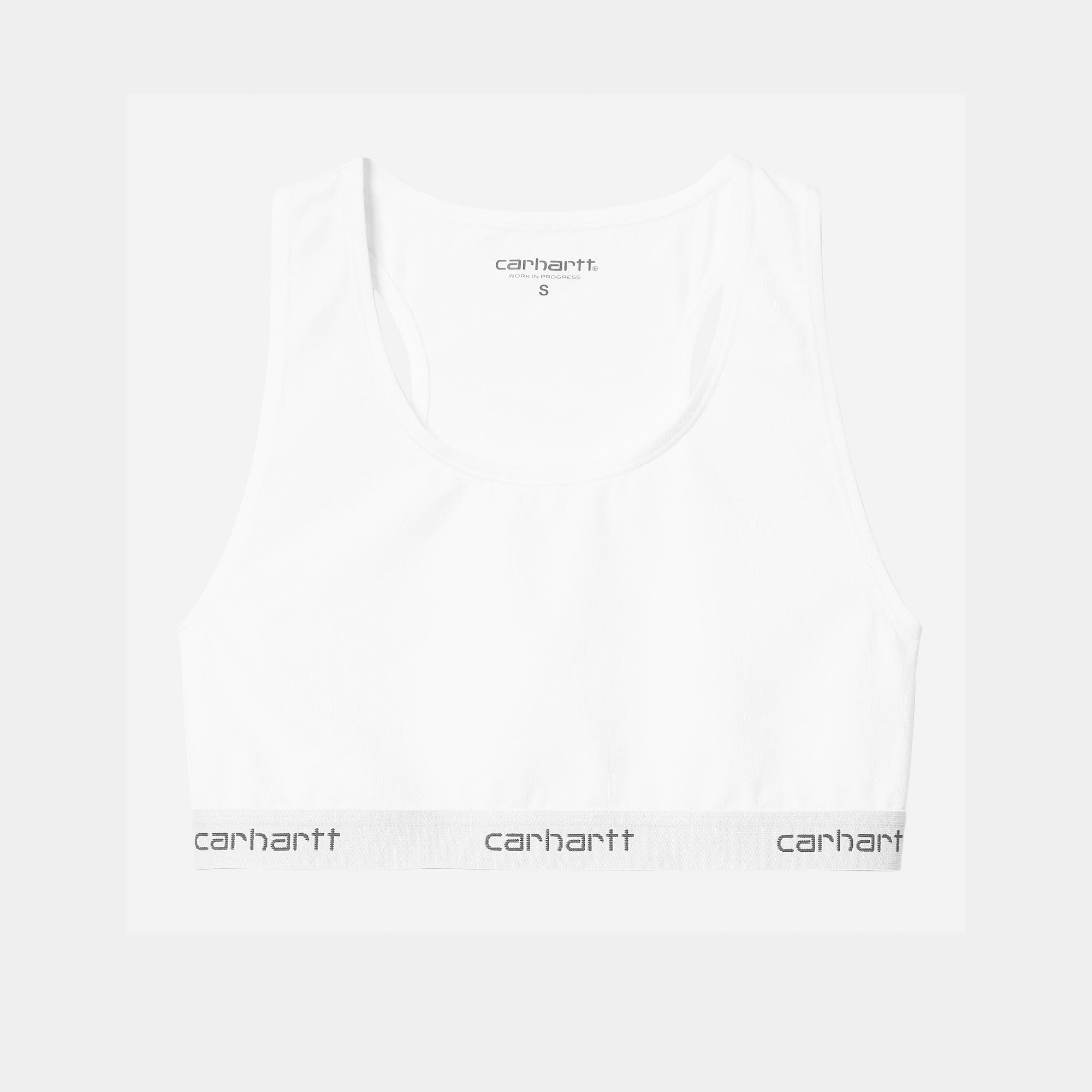 Carhartt WIP Women's Script Racer Tank - White