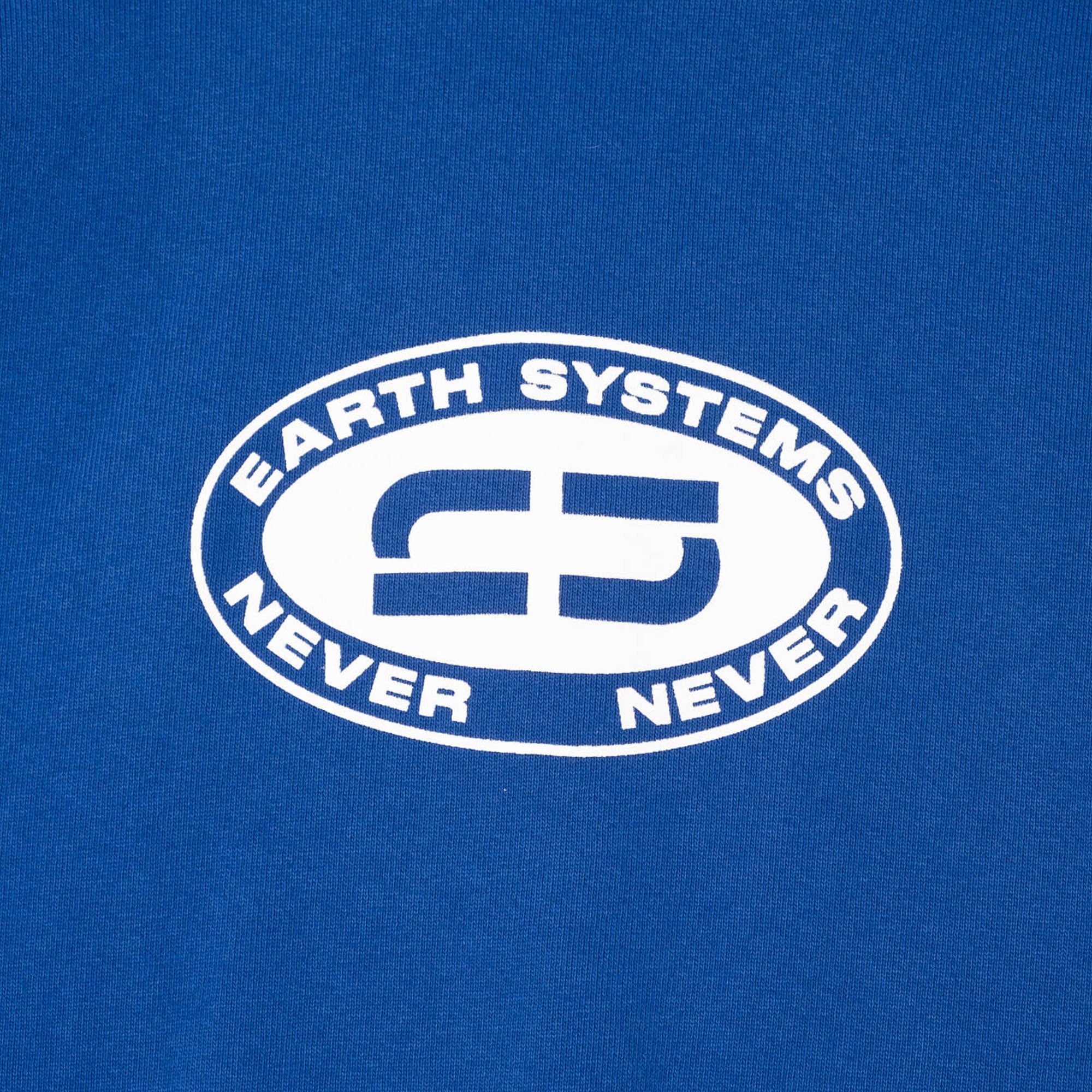 Never Never Earth Systems Hoody - Cobalt