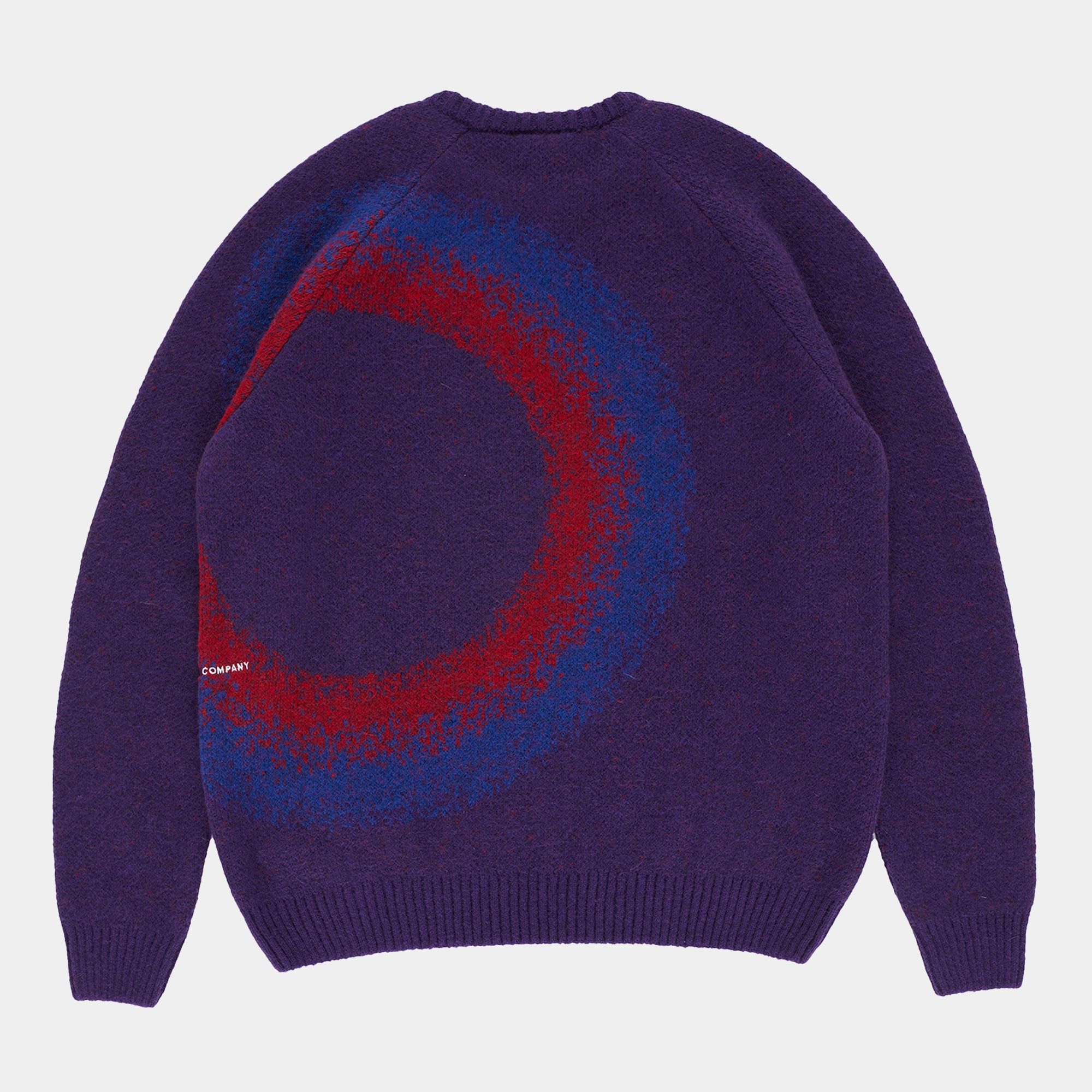 Pop Trading Company O Knitted Crewneck Sweater - Mysterioso