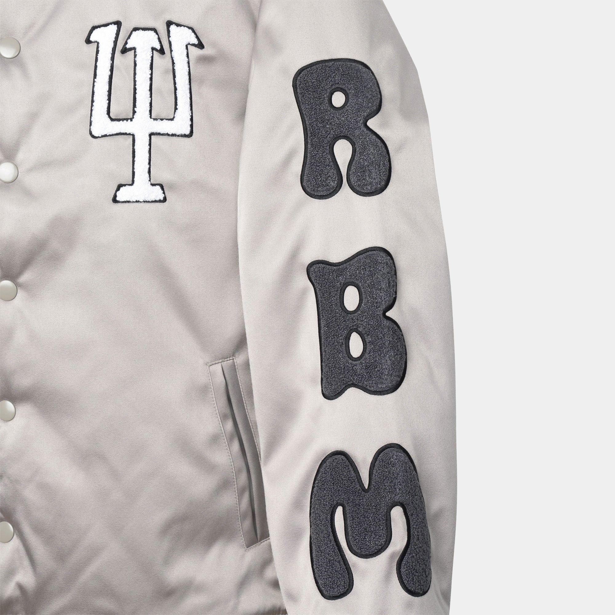 Real Bad Man Team Jacket - Grey