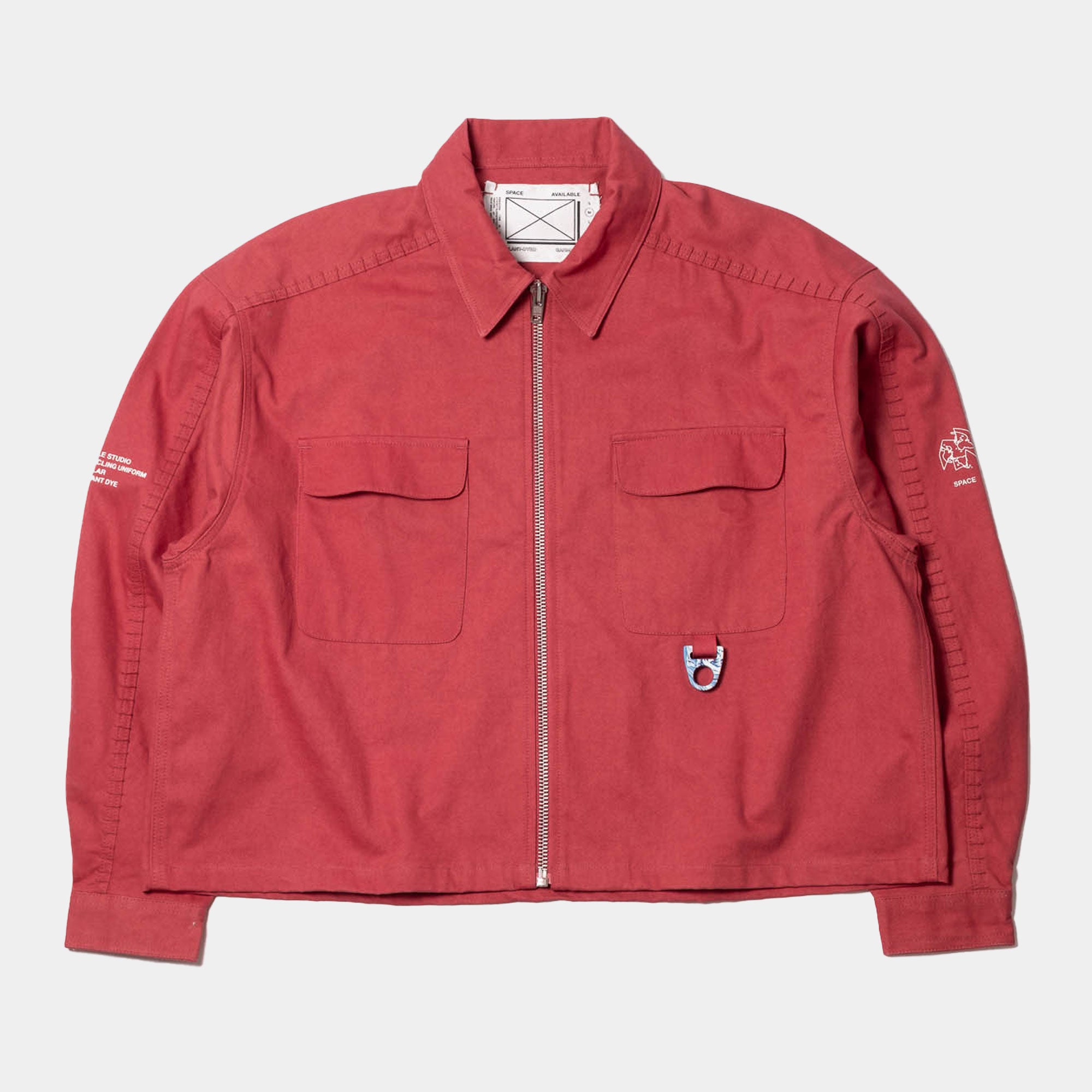 Space Available Recycling Uniform Jacket - Red