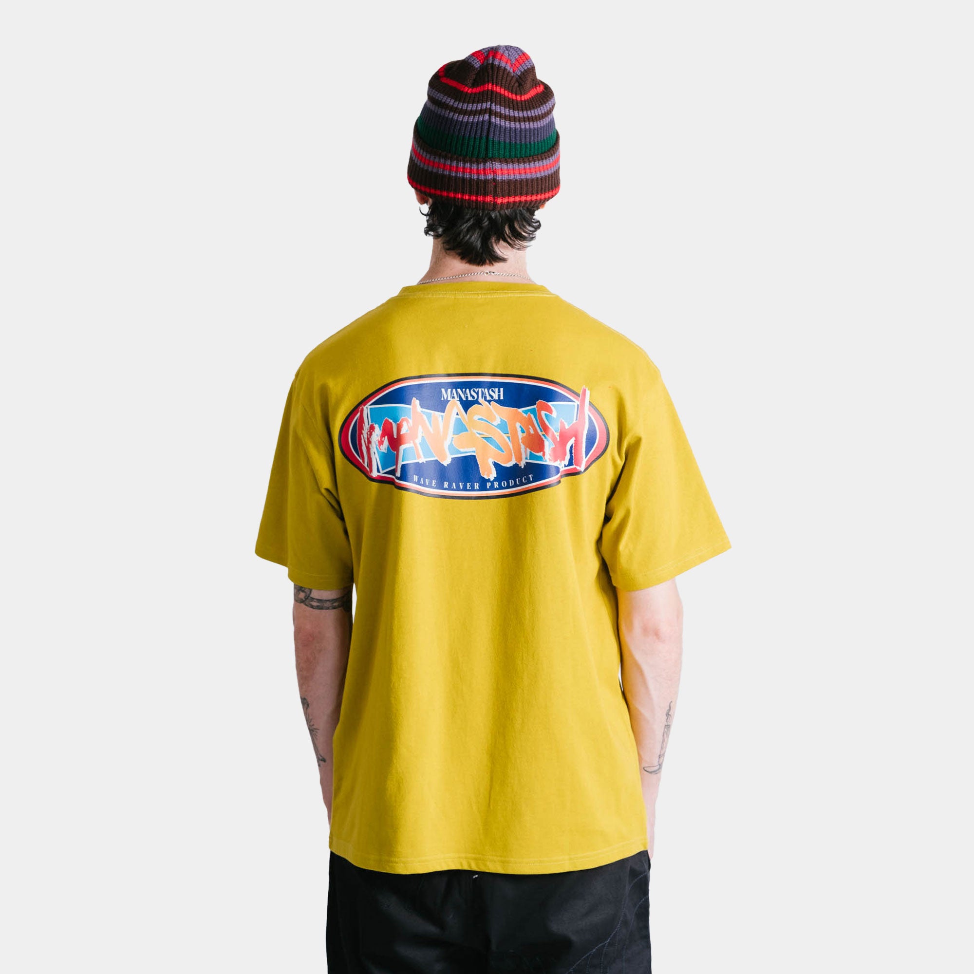 Manastash CiTee Paint Logo Tee - Yellow