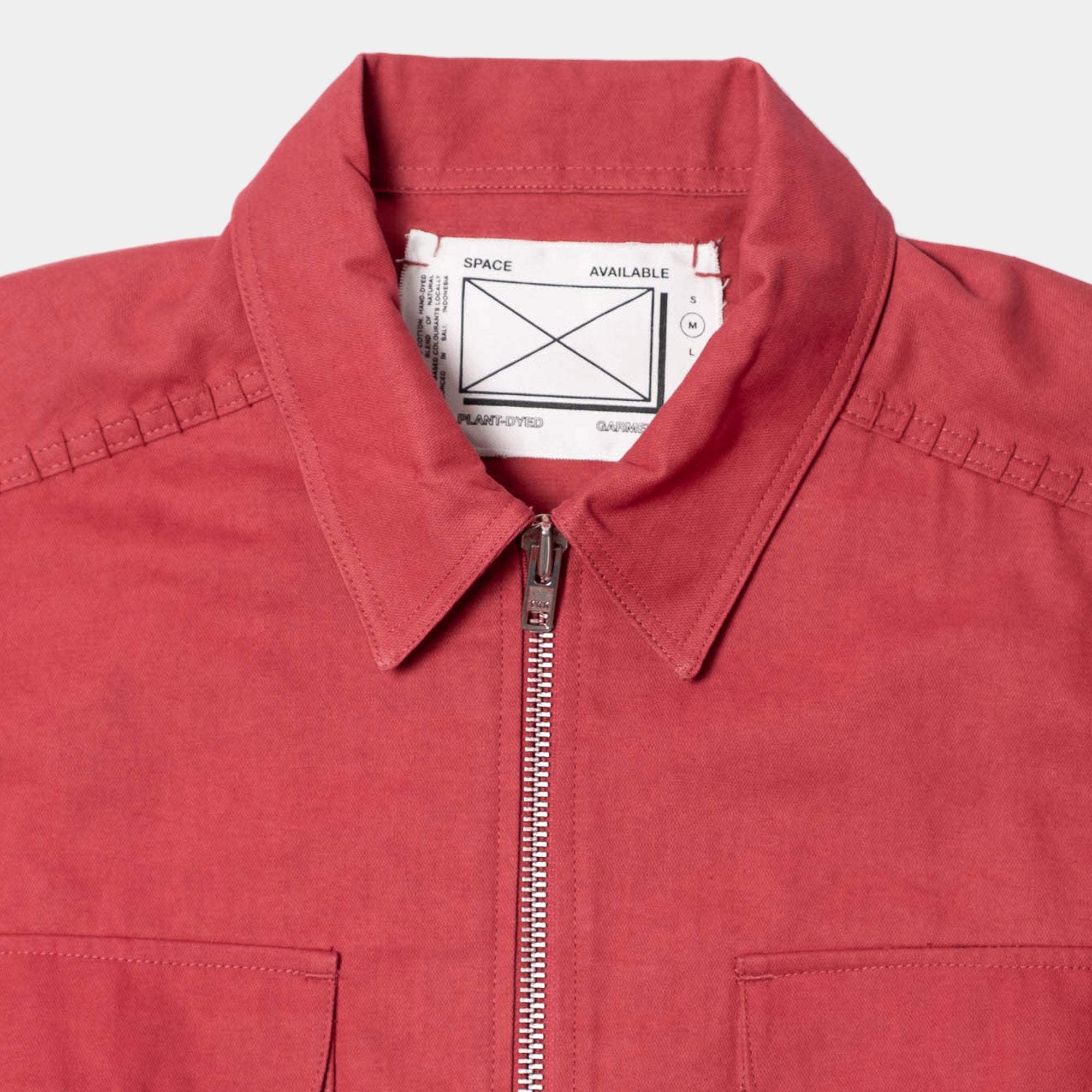 Space Available Recycling Uniform Jacket - Red