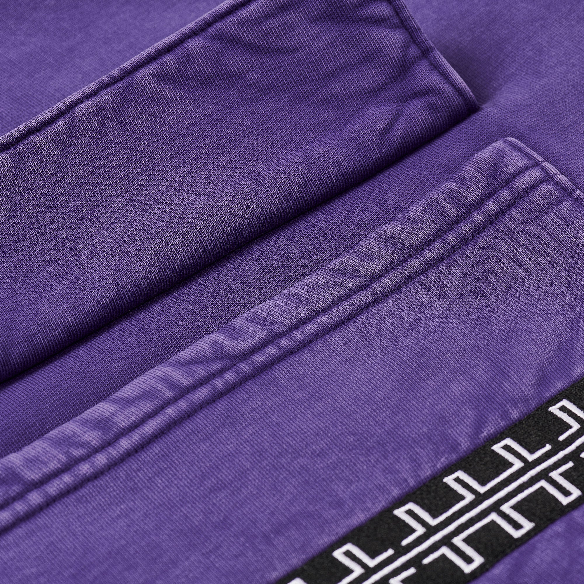 The Trilogy Tapes TTT Pulse Funnel Neck Crew - Purple