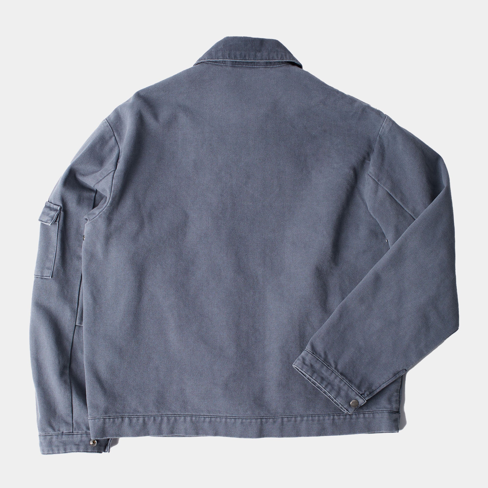 By Parra  Twilled Bird Wheel Jacket - Washed Blue