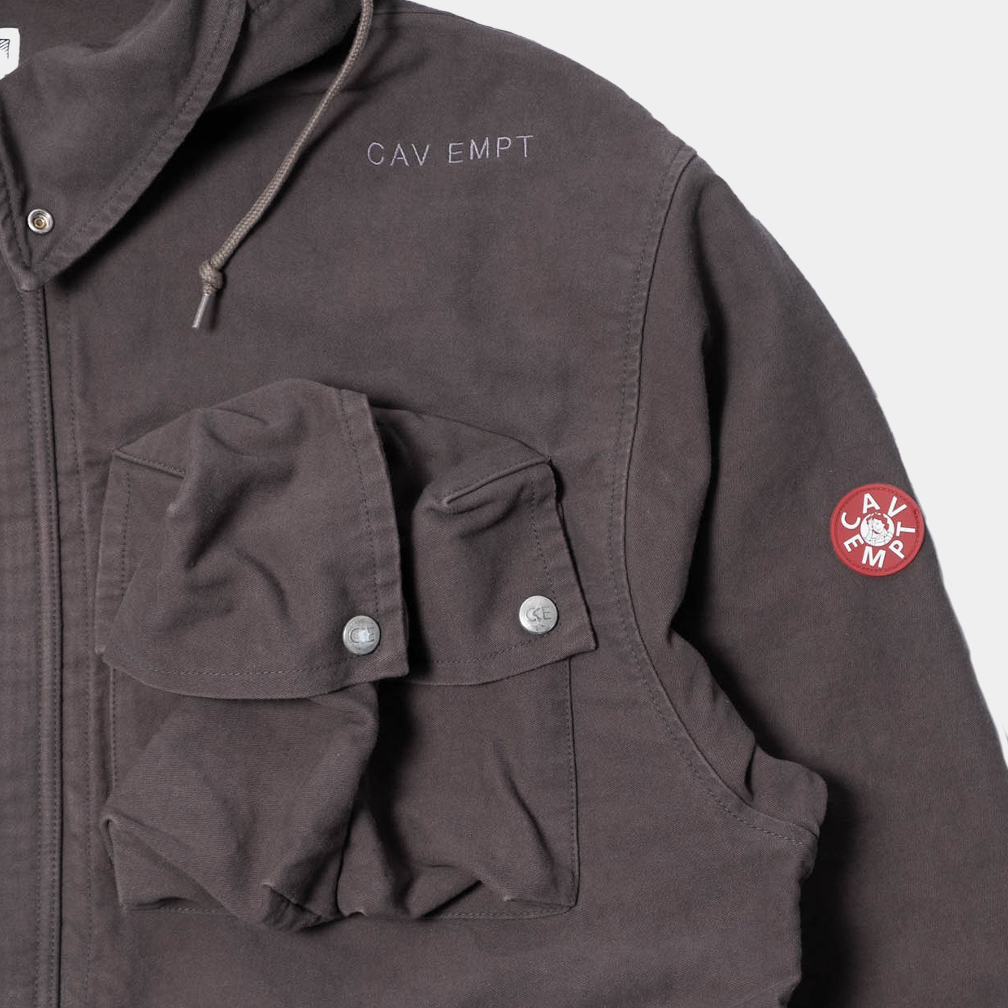 Cav Empt Utility Zip BDU Jacket - Grey