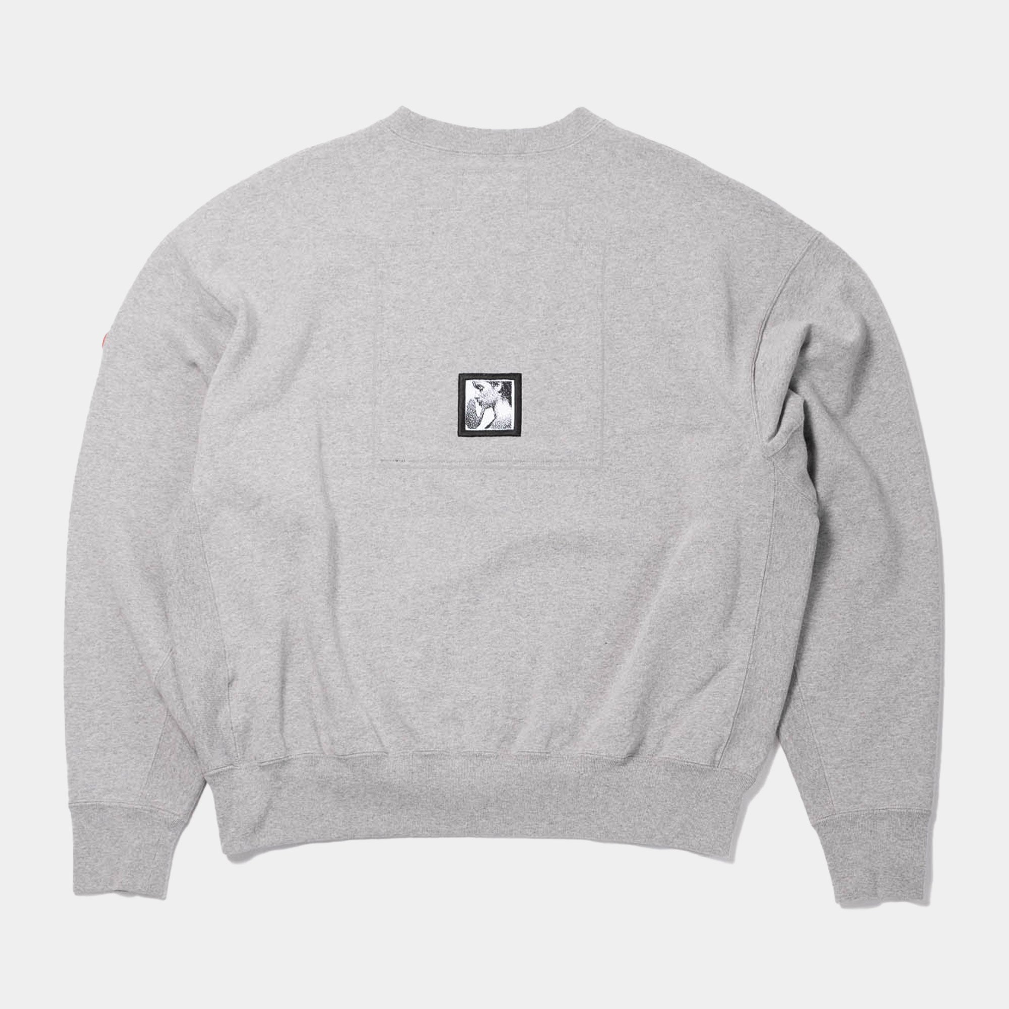 Cav Empt Zig Model Crew Neck - Grey