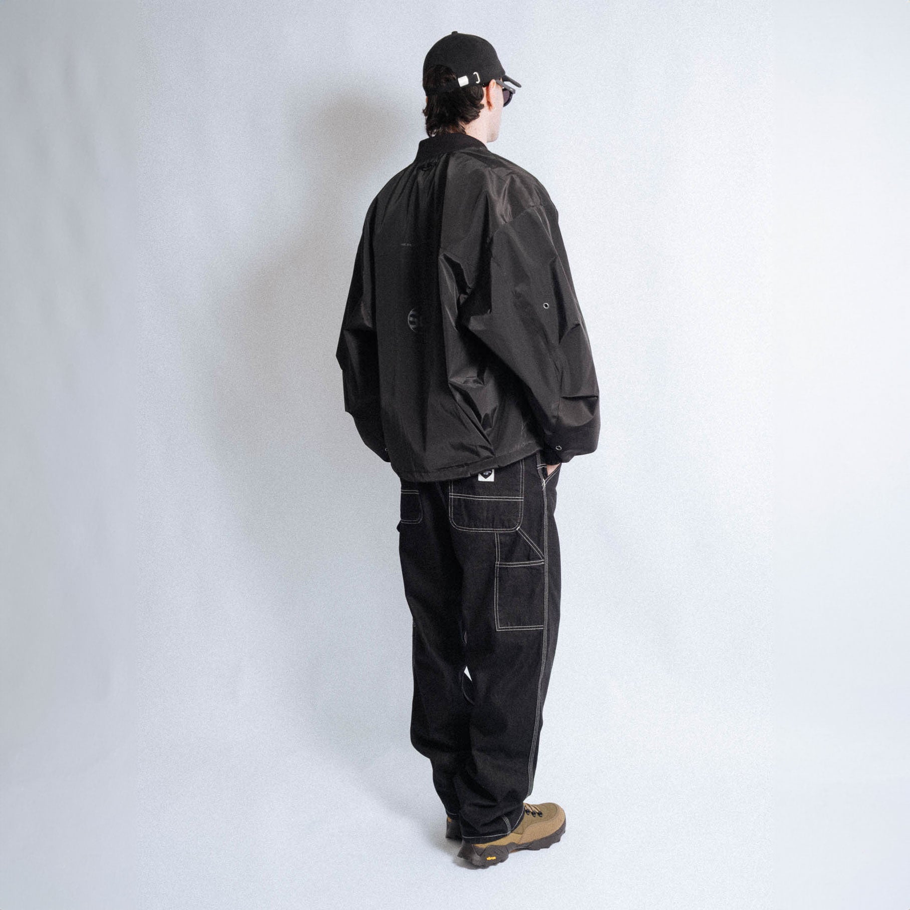 Carhartt WIP Single Knee Pant - Black Stone Washed