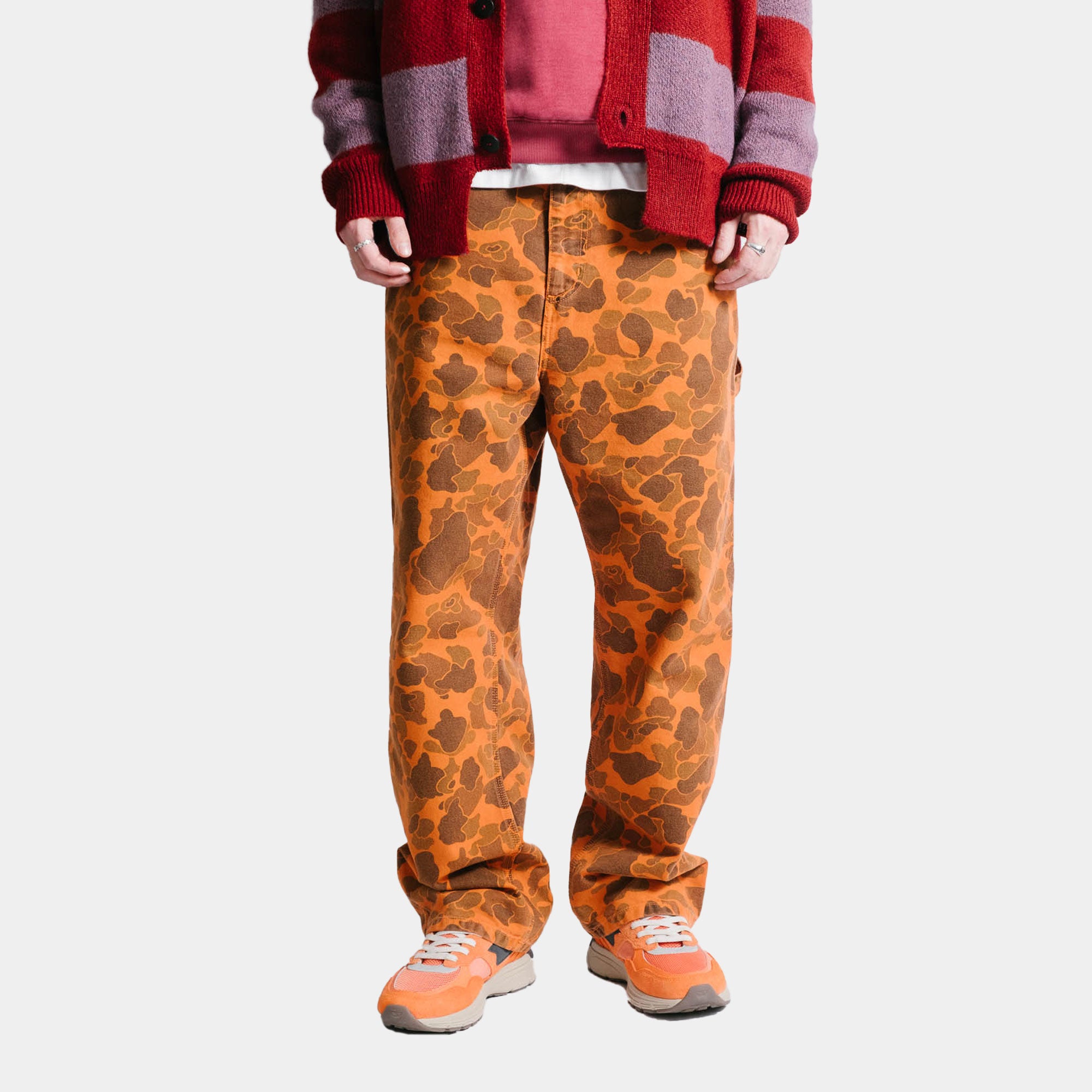 Carhartt WIP Duck Single Knee Pant - Tumeric Duck Camo