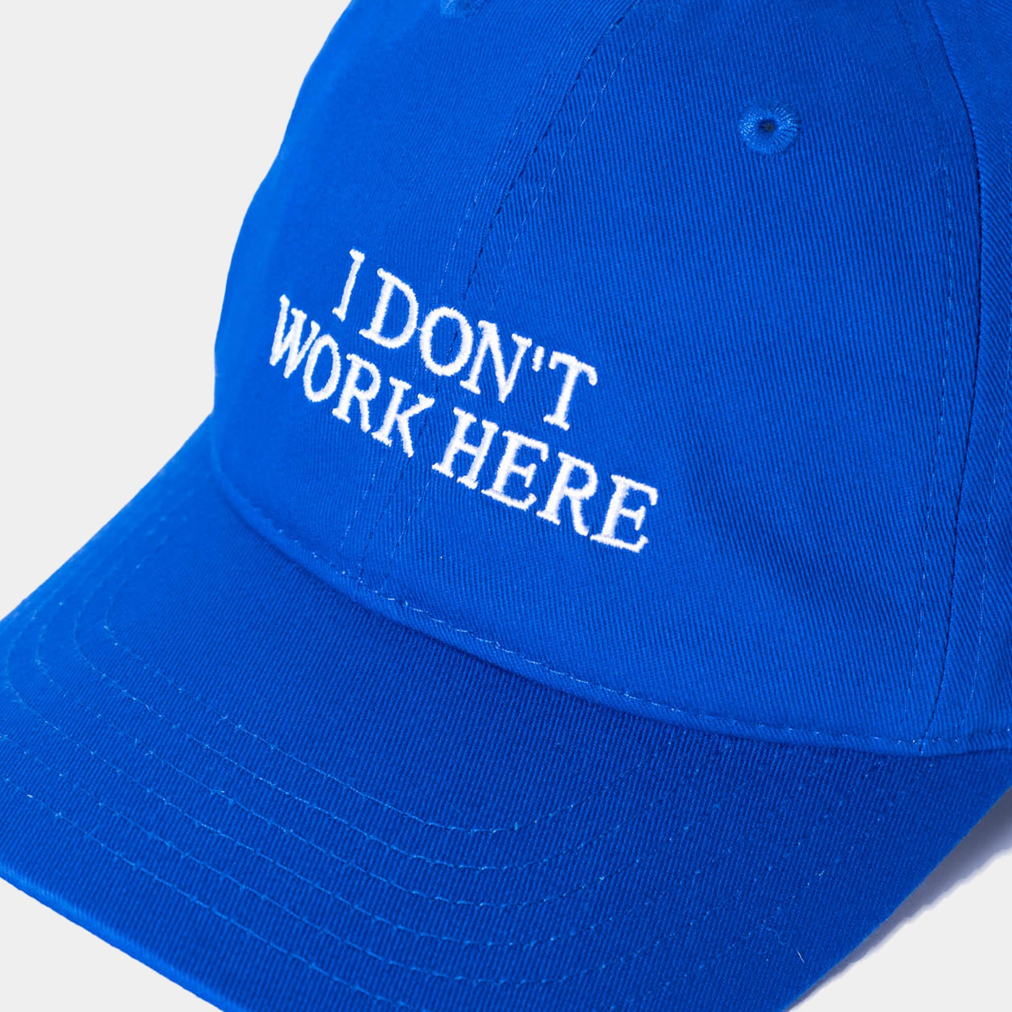 IDEA Sorry I Don't Work Here Hat - Blue