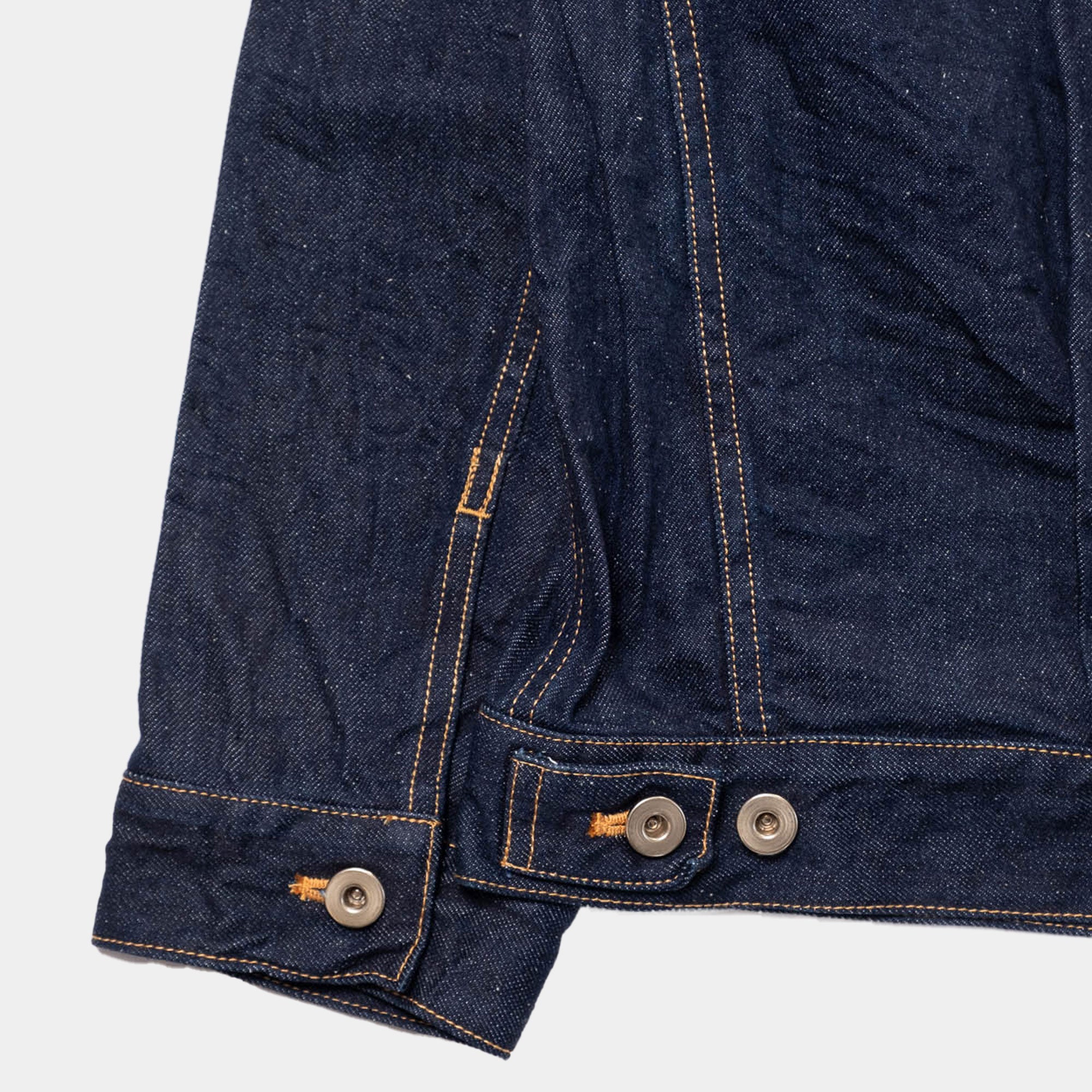 is-ness Silk Denim Jacket - Indigo