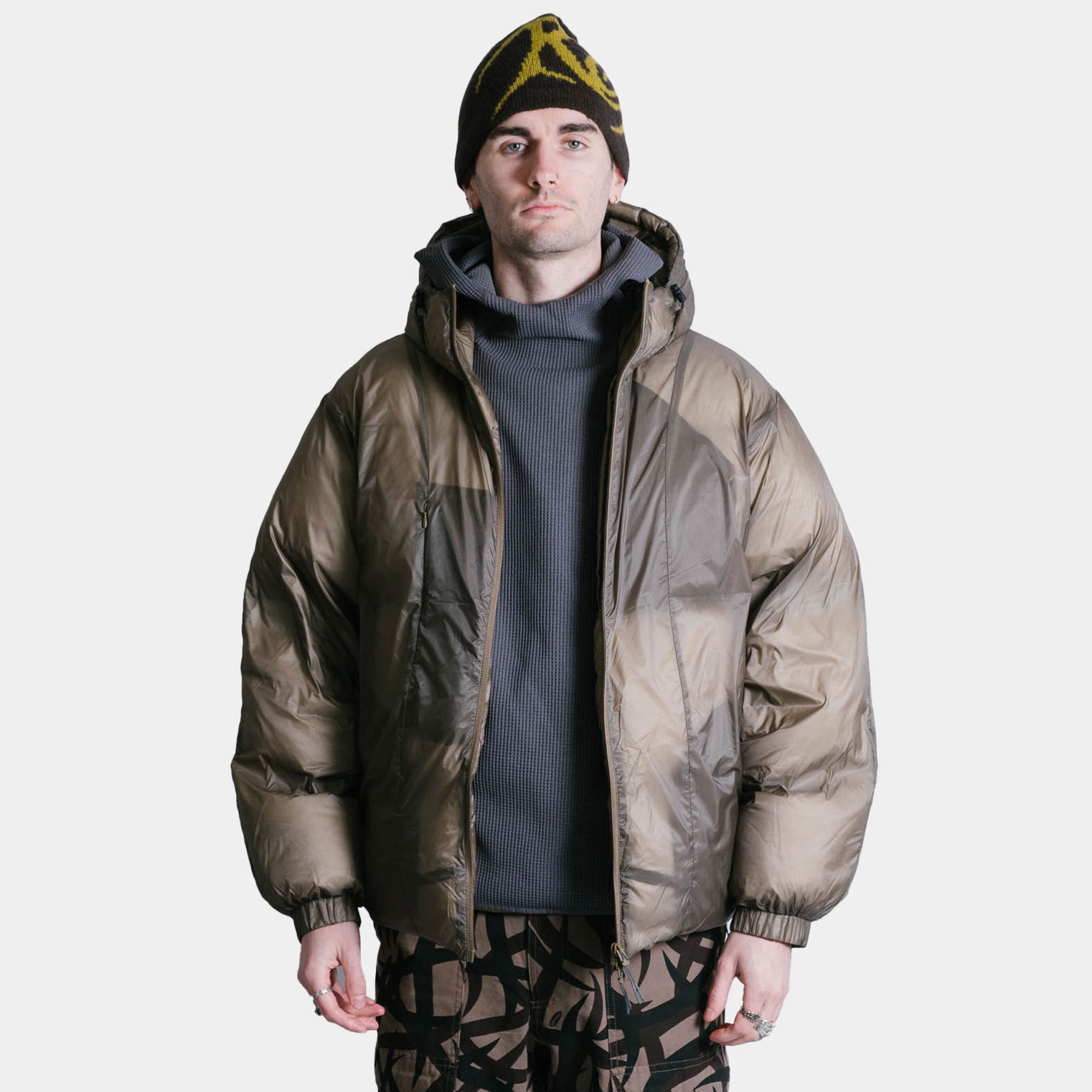 ROA Smooth Down Jacket - Taupe