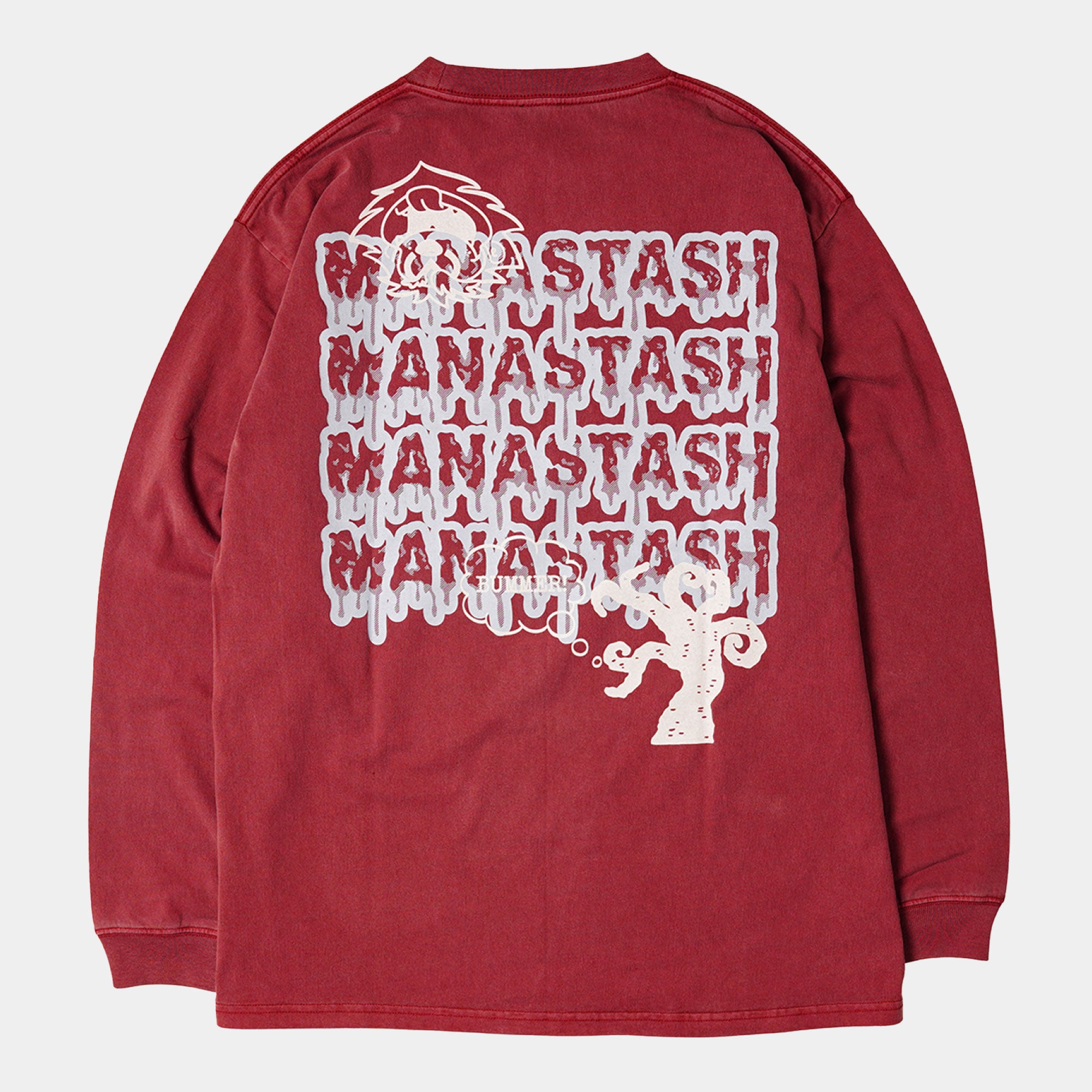 Manastash Pumice Mushroom LS Tee - Burgundy