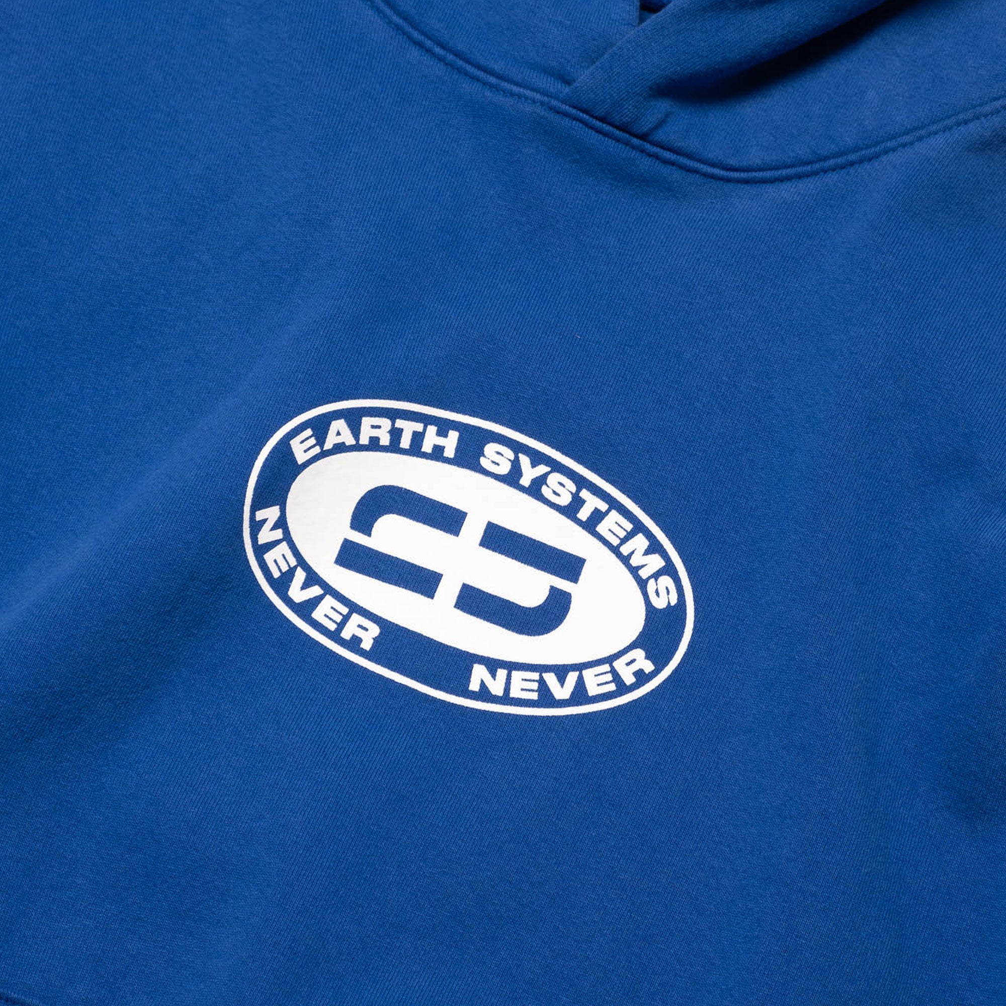 Never Never Earth Systems Hoody - Cobalt