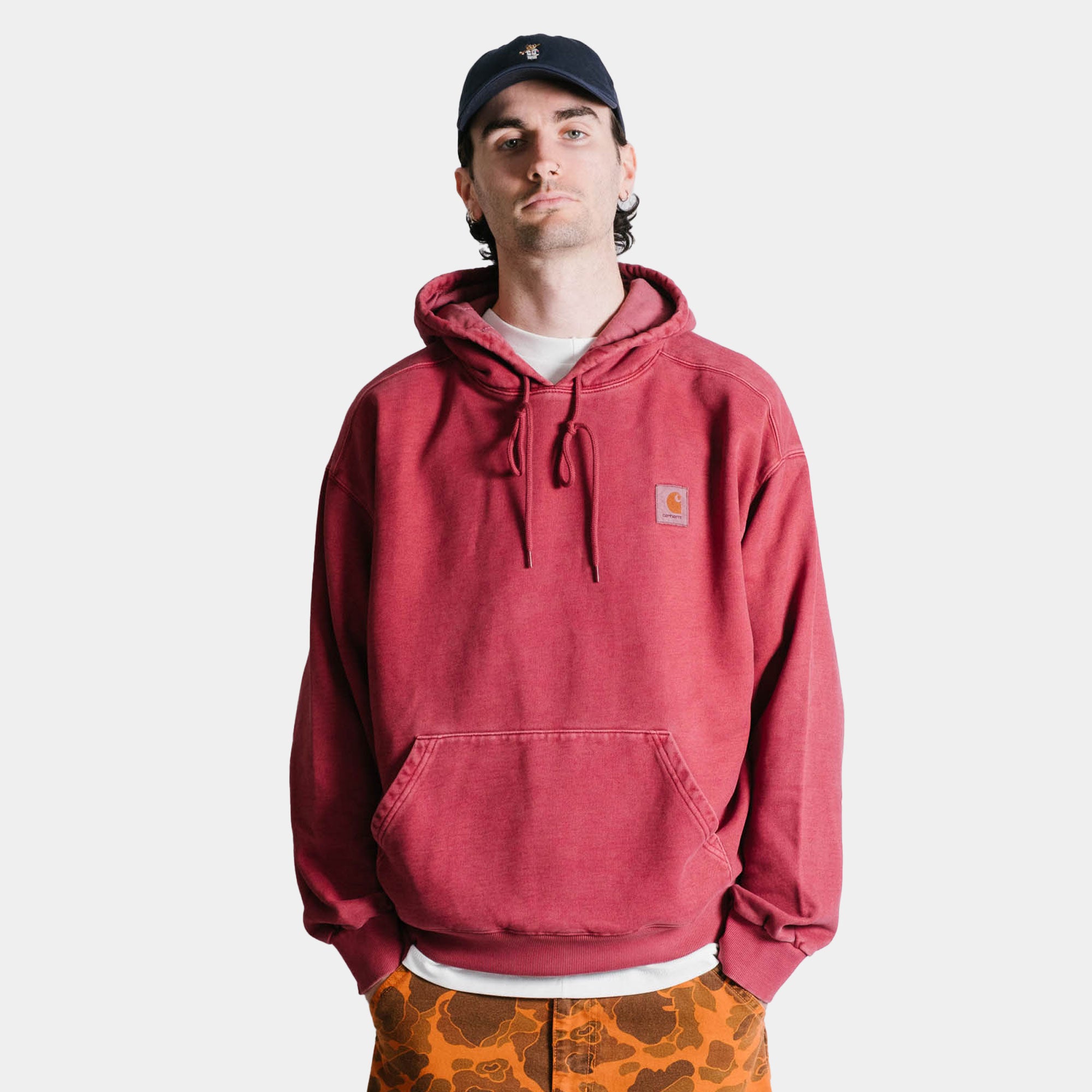 Carhartt WIP Hooded Vista Sweat - Scarlet