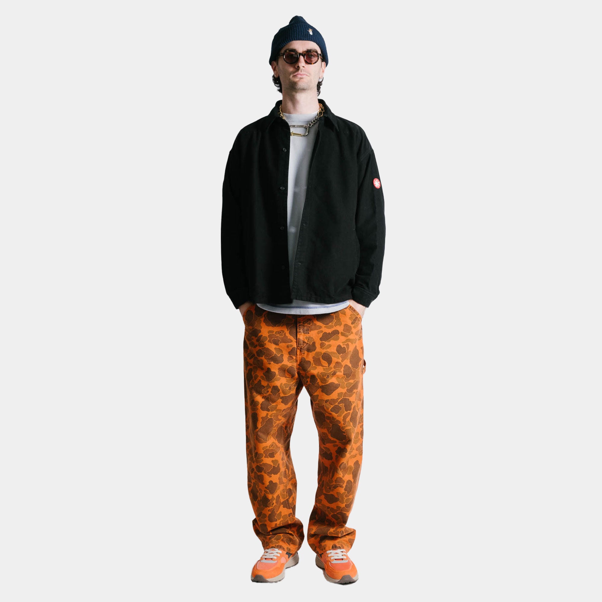 Carhartt WIP Duck Single Knee Pant - Tumeric Duck Camo