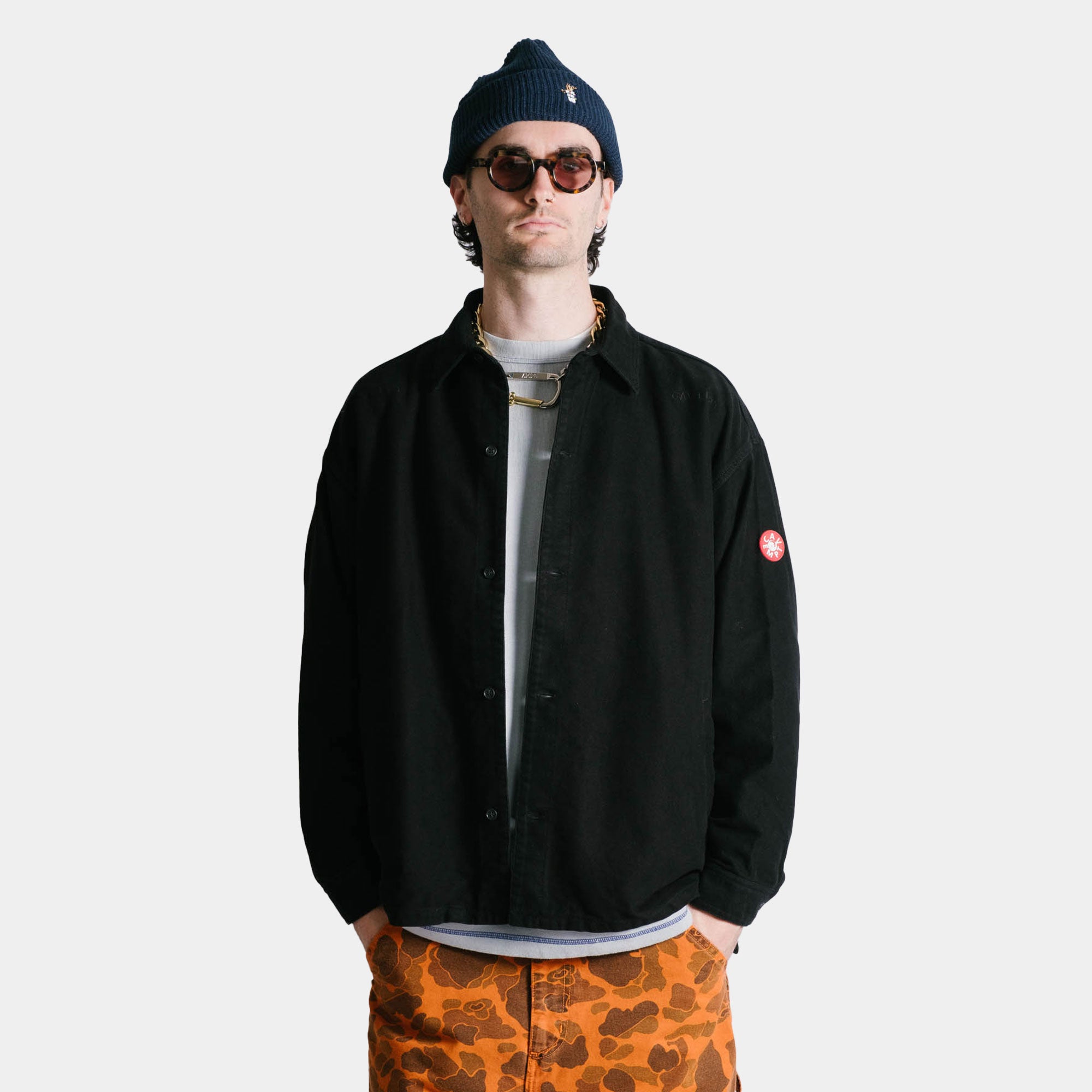 Cav Empt Welt Pockets Big Shirt - Black