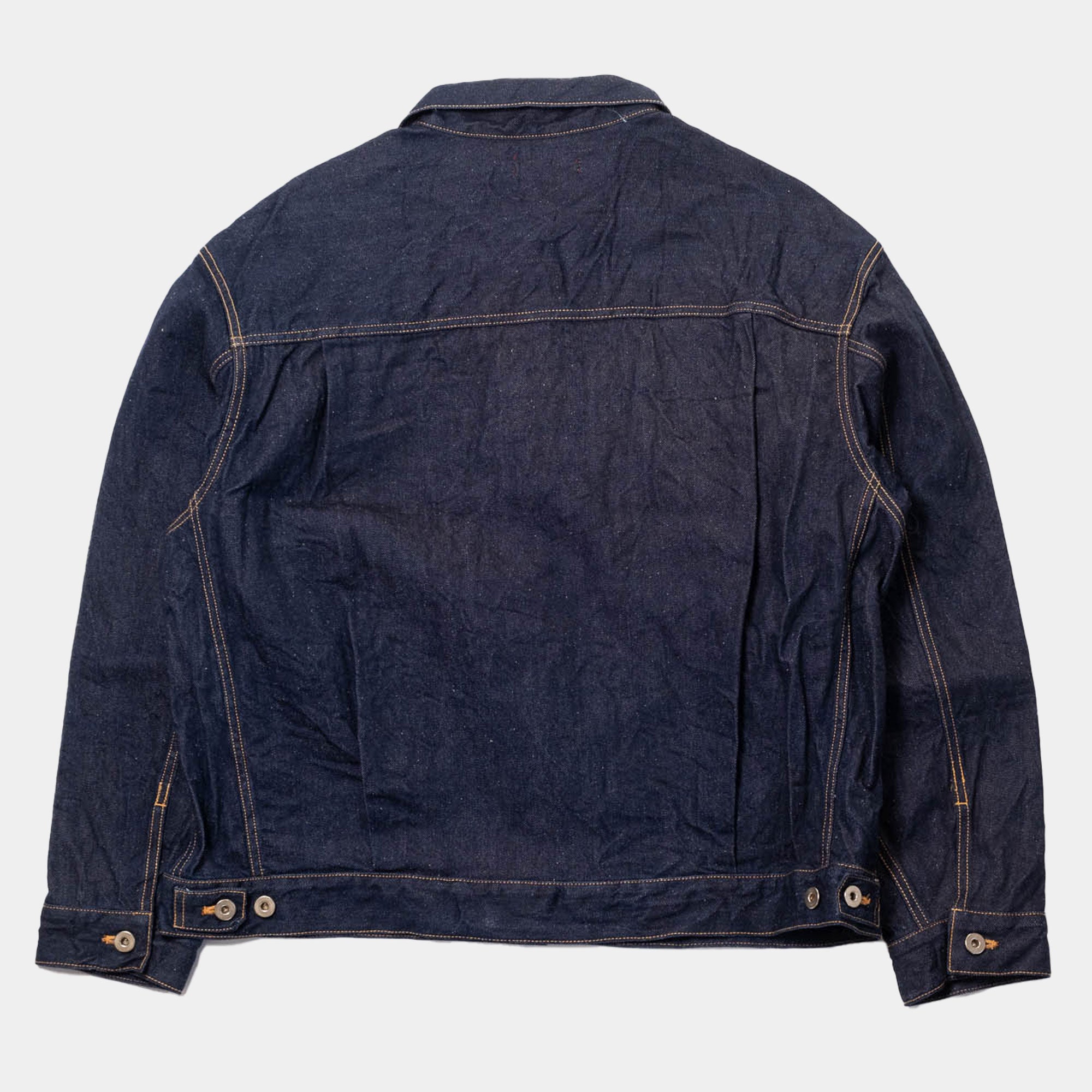 is-ness Silk Denim Jacket - Indigo